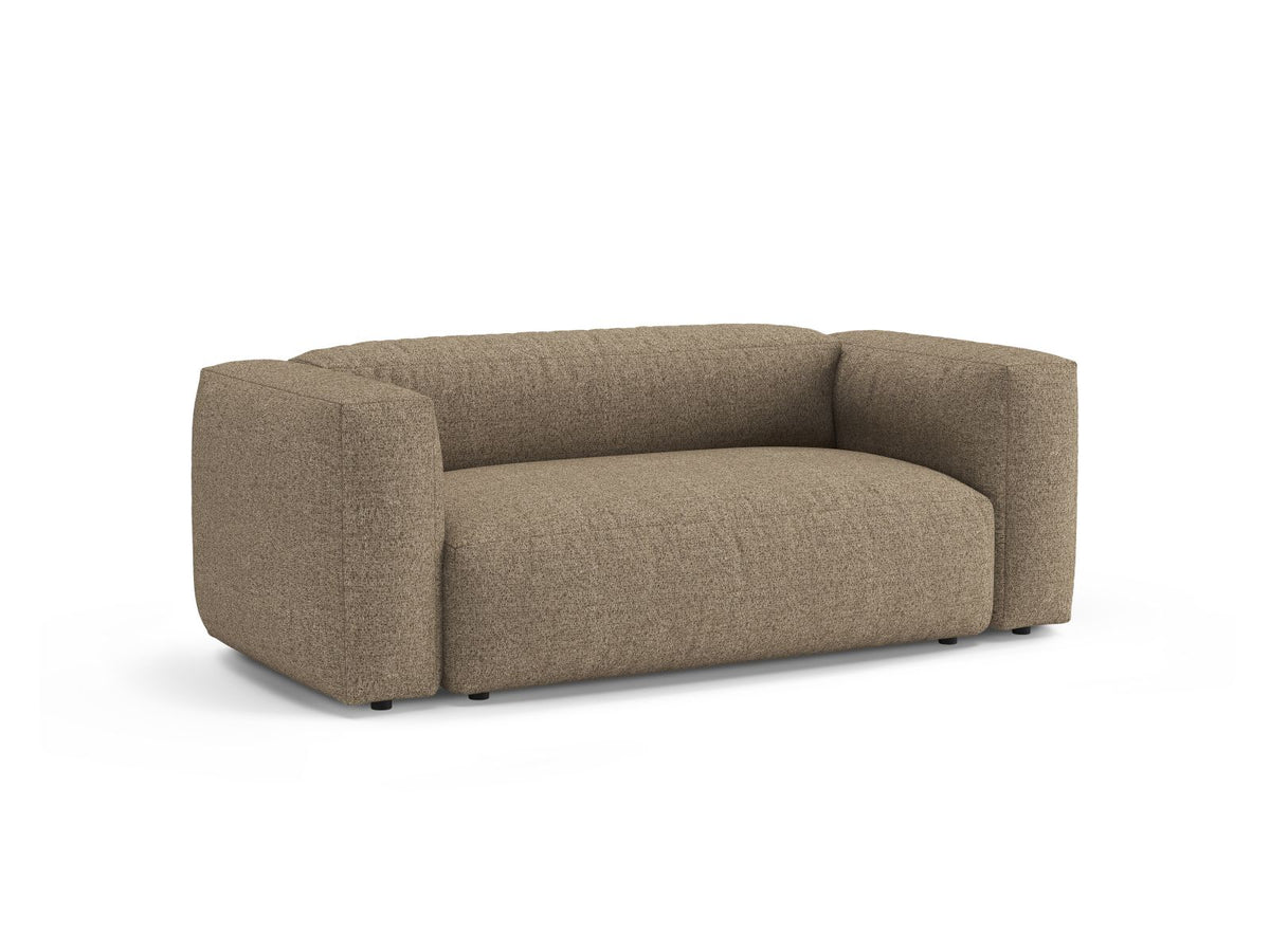 2-Sitzer Sofa Martina in Cappuccino-Monet präsentiert im Onlineshop von KAQTU Design AG. 2er Sofa ist von Micadoni