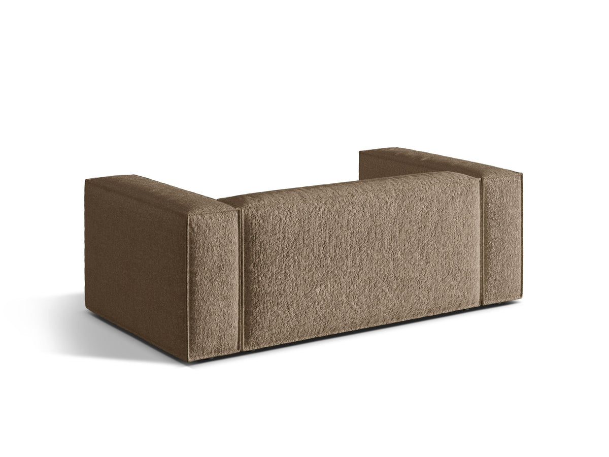 Nuria Sofa 2 Sitzer in Cappuccino-Monet präsentiert im Onlineshop von KAQTU Design AG. Sofa ist von Micadoni