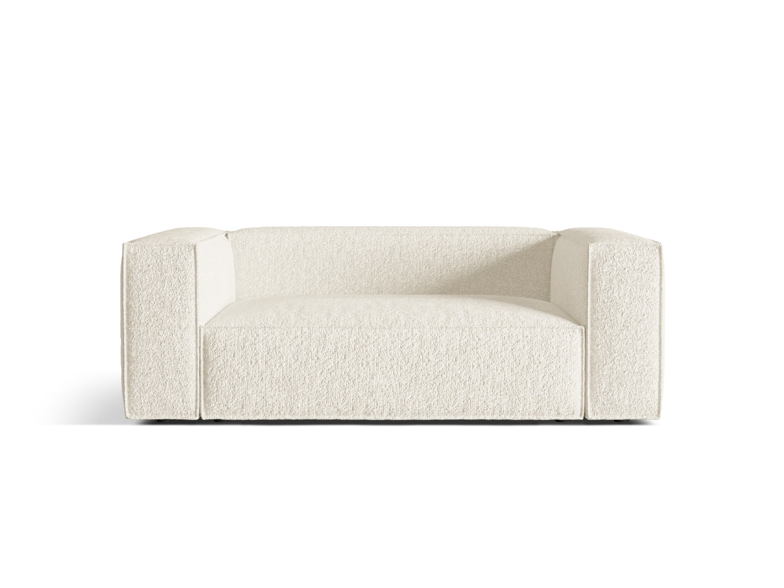Nuria Sofa 2 Sitzer in Ivory-Monet präsentiert im Onlineshop von KAQTU Design AG. Sofa ist von Micadoni