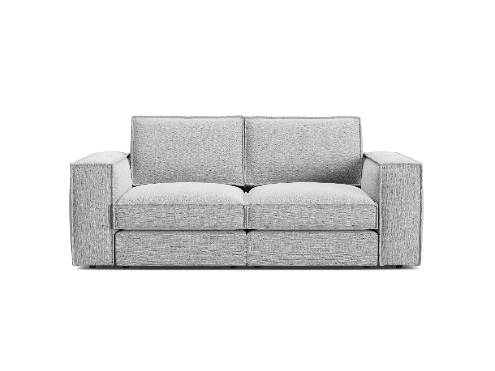 2-Sitzer Modular Sofa Pola in Light Grey-Babel präsentiert im Onlineshop von KAQTU Design AG. 2er Sofa ist von Micadoni
