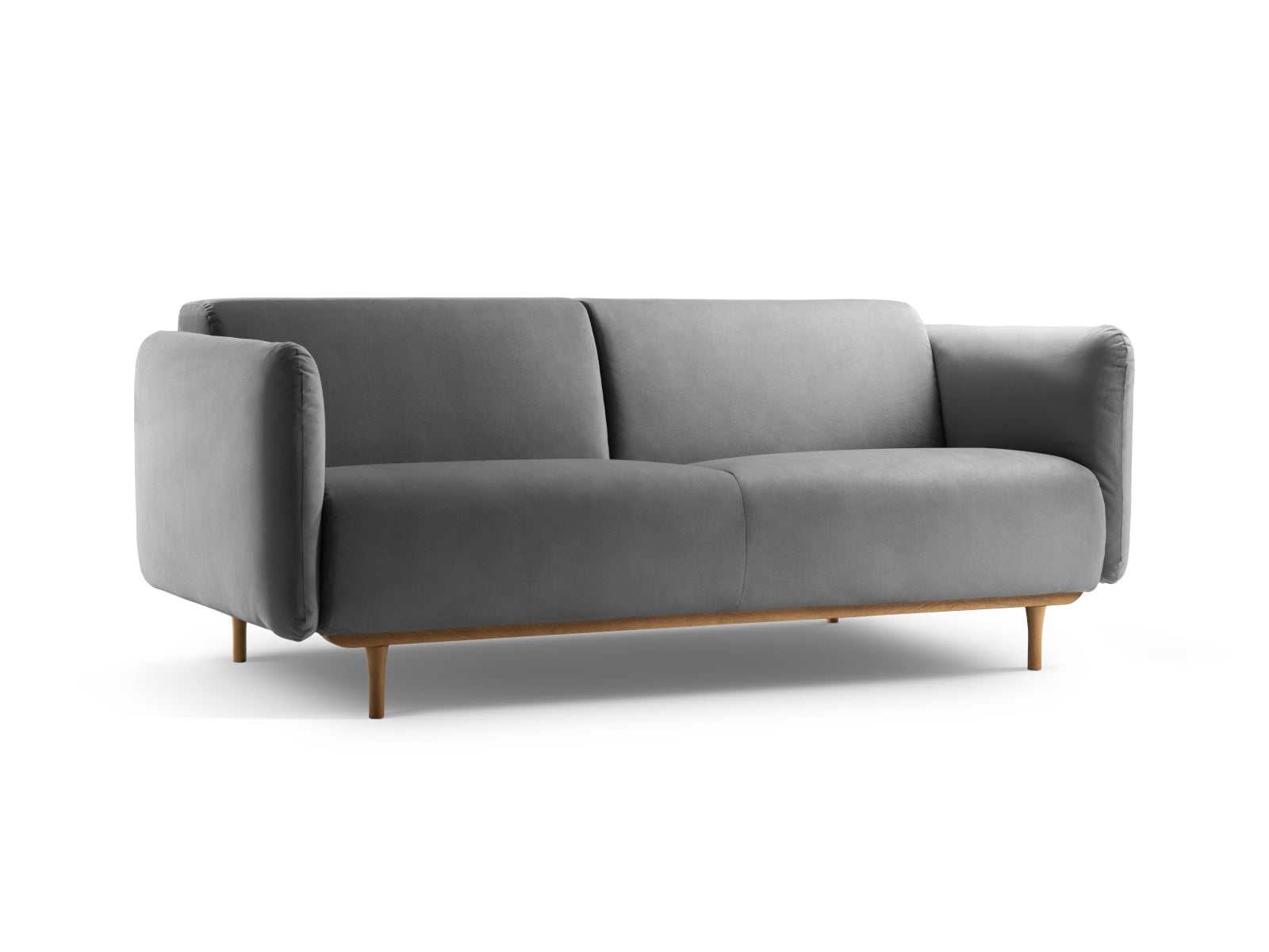 Entdecken Sie das stilvolle Noomi Velour Sofa 2 Sitzer von Micadoni – vereint modernen Chic und höchsten Sitzkomfort für Ihr Zuhause.