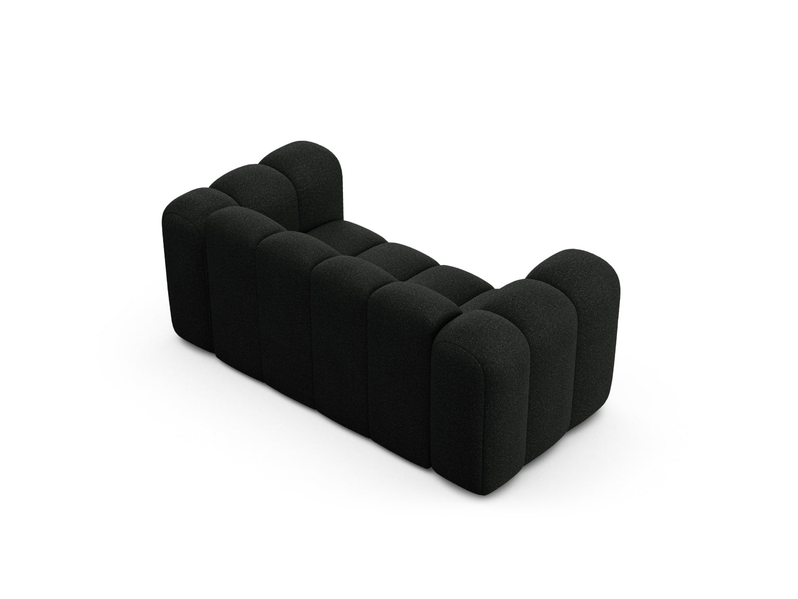 Lupine Modular Sofa 2 Sitzer in Black präsentiert im Onlineshop von KAQTU Design AG. Modulares Sofa ist von Micadoni