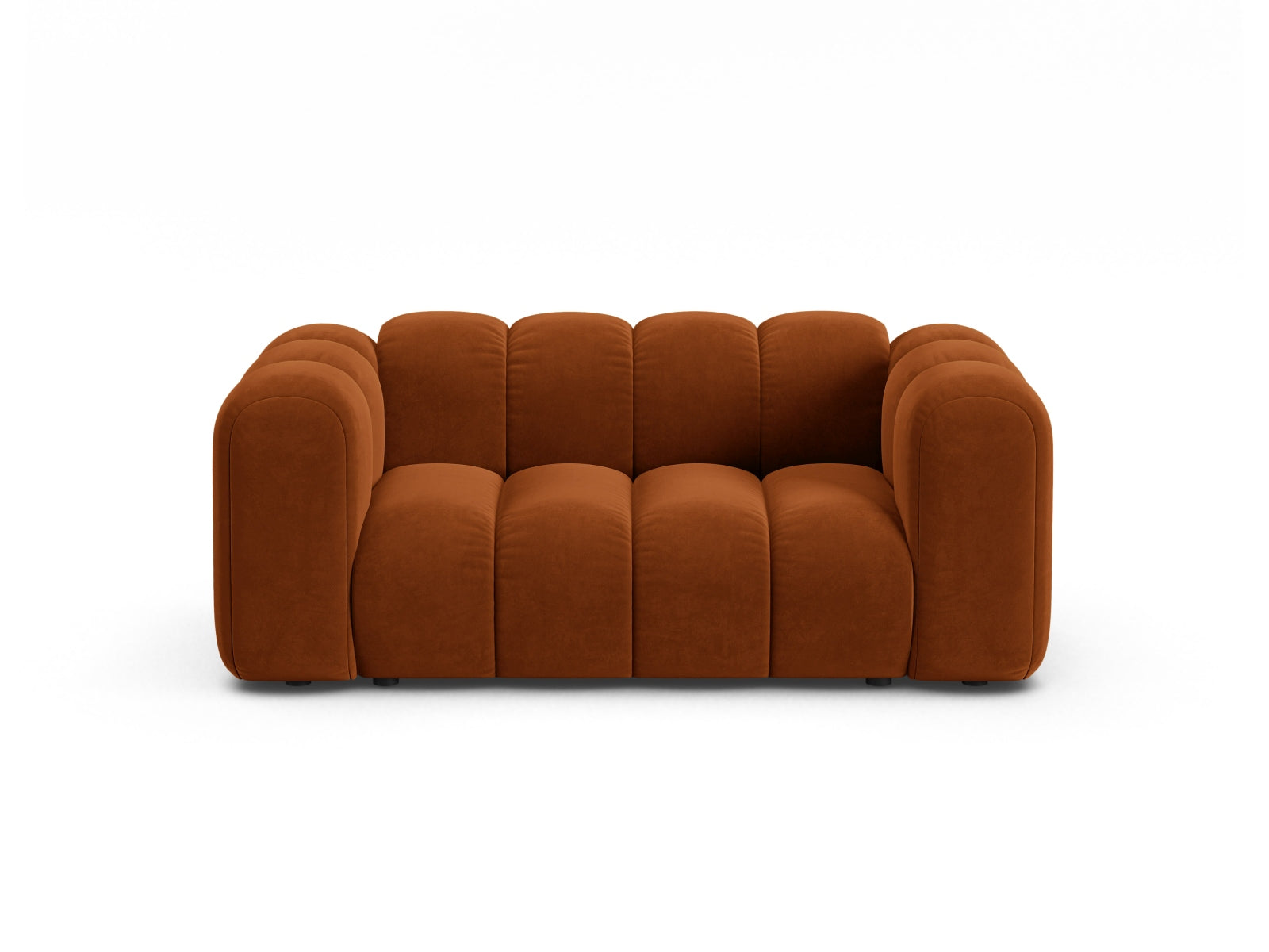 Lupine Modular Sofa 2 Sitzer in Terracotta präsentiert im Onlineshop von KAQTU Design AG. Modulares Sofa ist von Micadoni
