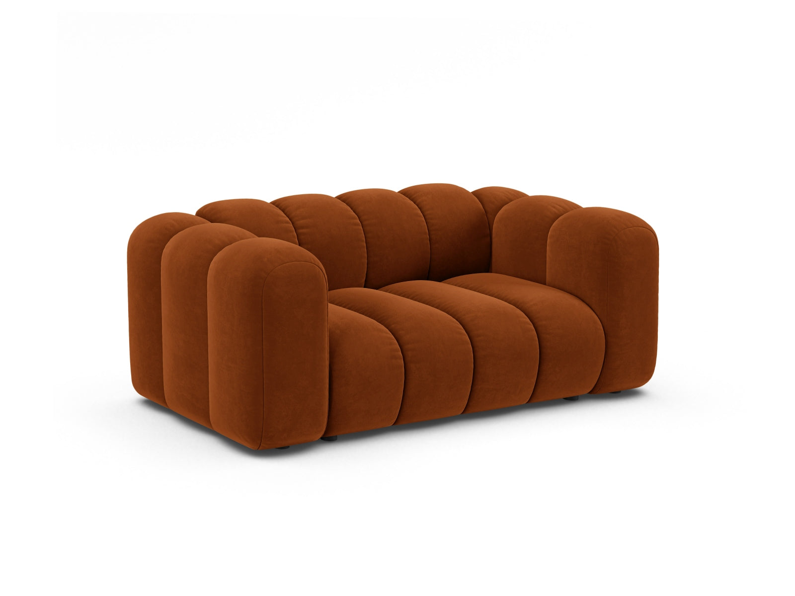 Lupine Modular Sofa 2 Sitzer in Terracotta präsentiert im Onlineshop von KAQTU Design AG. Modulares Sofa ist von Micadoni