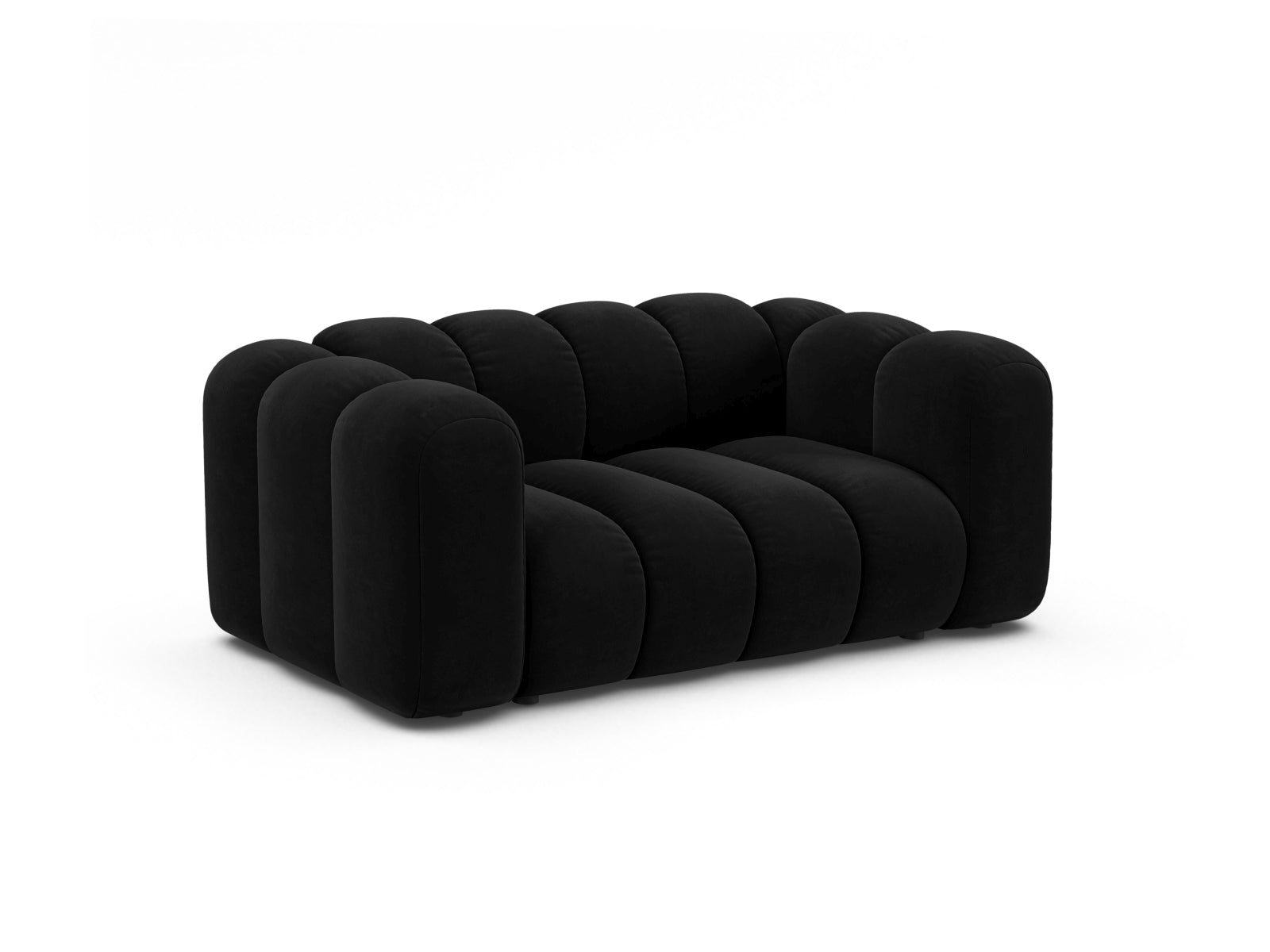 Lupine Modular Sofa 2 Sitzer in Black präsentiert im Onlineshop von KAQTU Design AG. Modulares Sofa ist von Micadoni