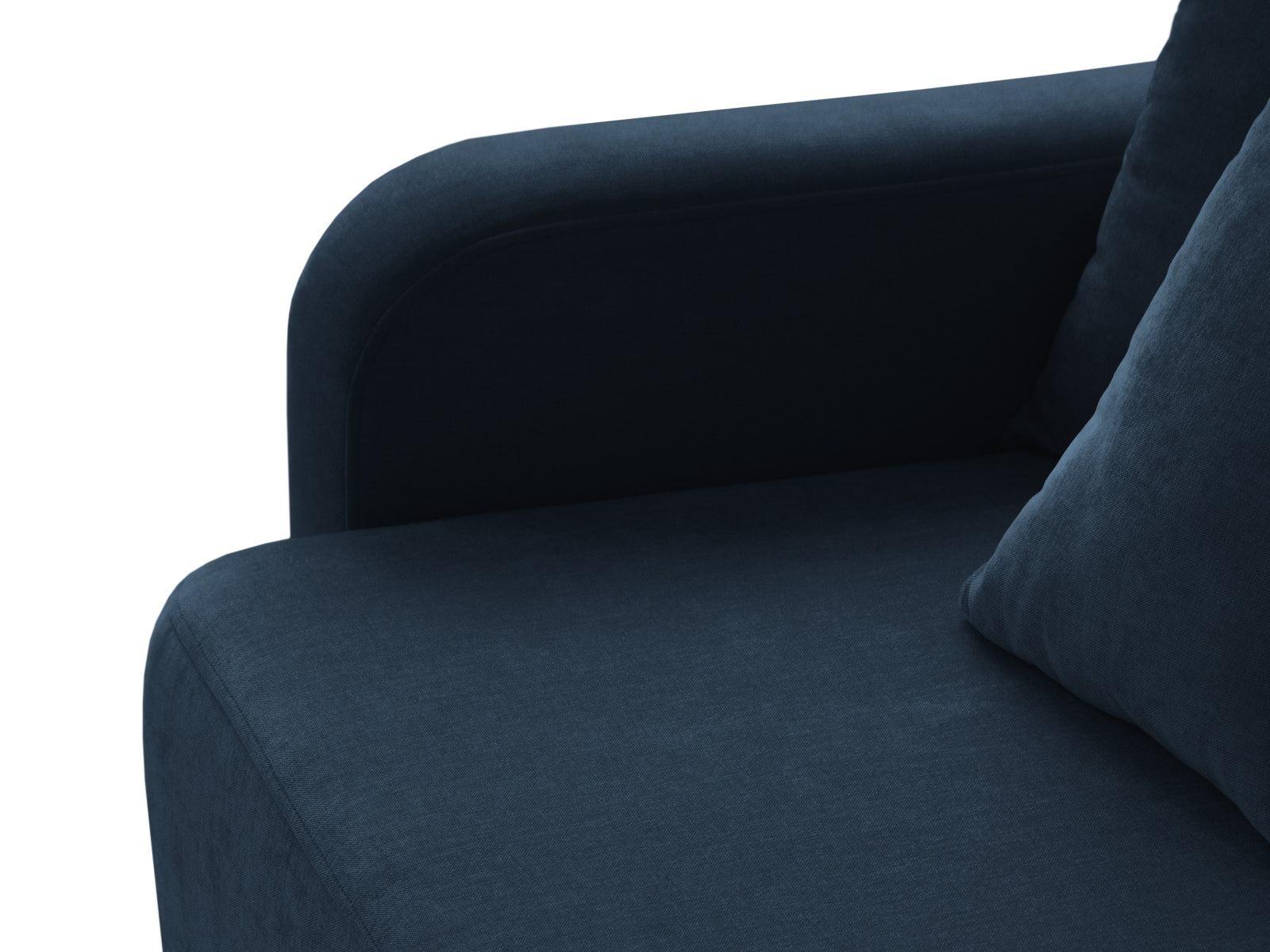 Elegantes 3-Sitzer Sofa Elen mit Schlaffunktion und Stauraum, ideal für stilvolle Wohnräume und flexible Nutzung.