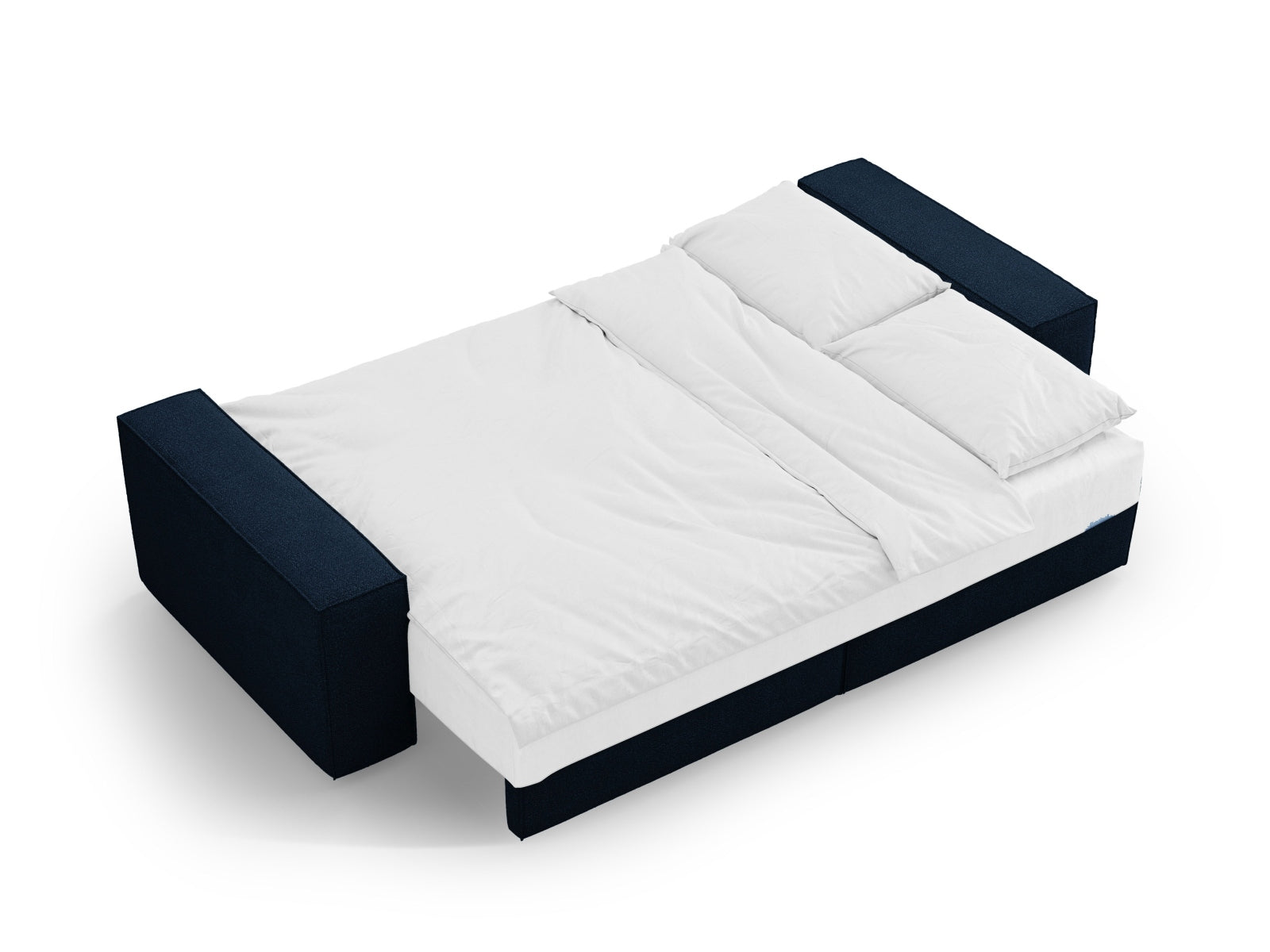 Entdecken Sie das Jodie Boucle Sofa von Micadoni – ein stilvolles 3-Sitzer Sofa mit Schlaffunktion und Stauraum für mehr Komfort und Ordnung.