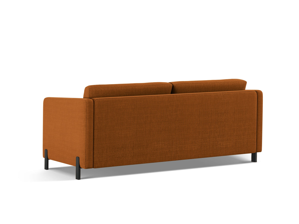 Gloria Sofa mit Schlaffunktion 3 Sitzer in Brick-Bjorn präsentiert im Onlineshop von KAQTU Design AG. Bettsofa ist von Micadoni