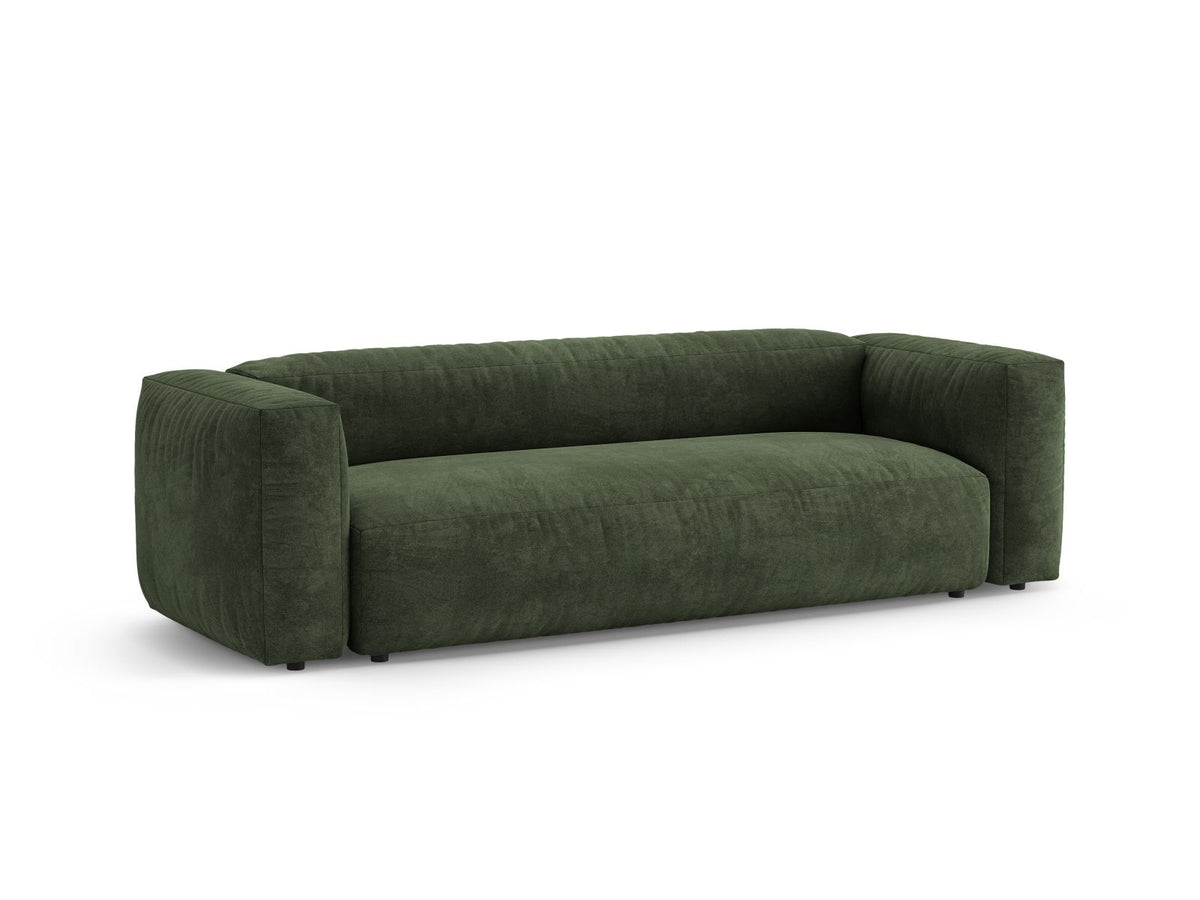 3-Sitzer Sofa mit Schlaffunktion Martina in Green-Vogue präsentiert im Onlineshop von KAQTU Design AG. Bettsofa ist von Micadoni