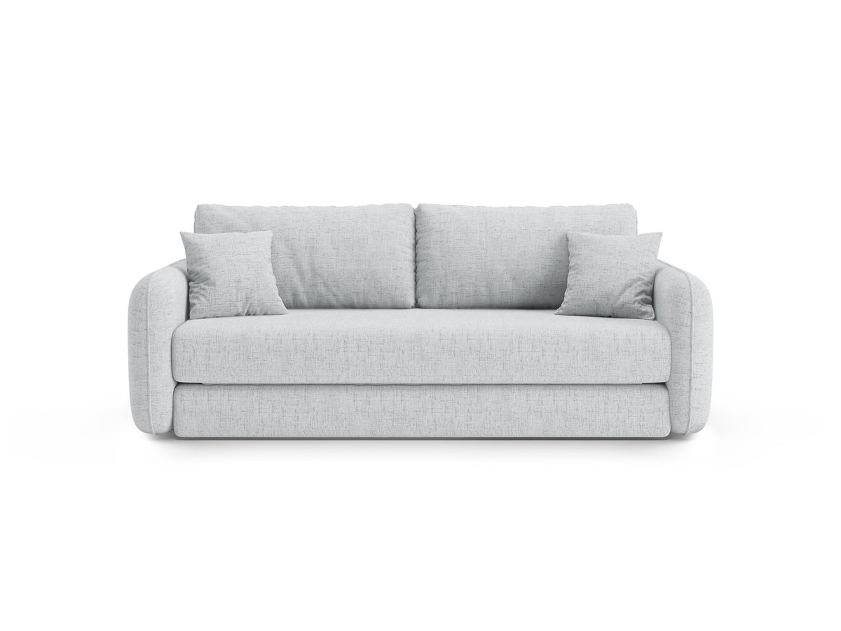 3-Sitzer Sofa mit Schlaffunktion Dormi in Light Grey-Moly präsentiert im Onlineshop von KAQTU Design AG. Bettsofa ist von Micadoni