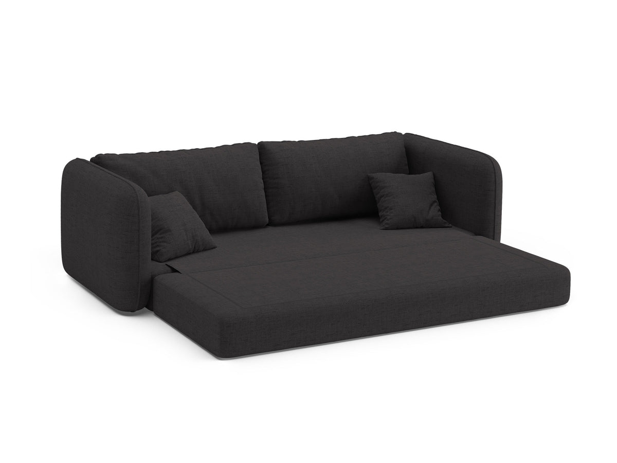 3-Sitzer Sofa mit Schlaffunktion Dormi in Anthracite-Moly präsentiert im Onlineshop von KAQTU Design AG. Bettsofa ist von Micadoni