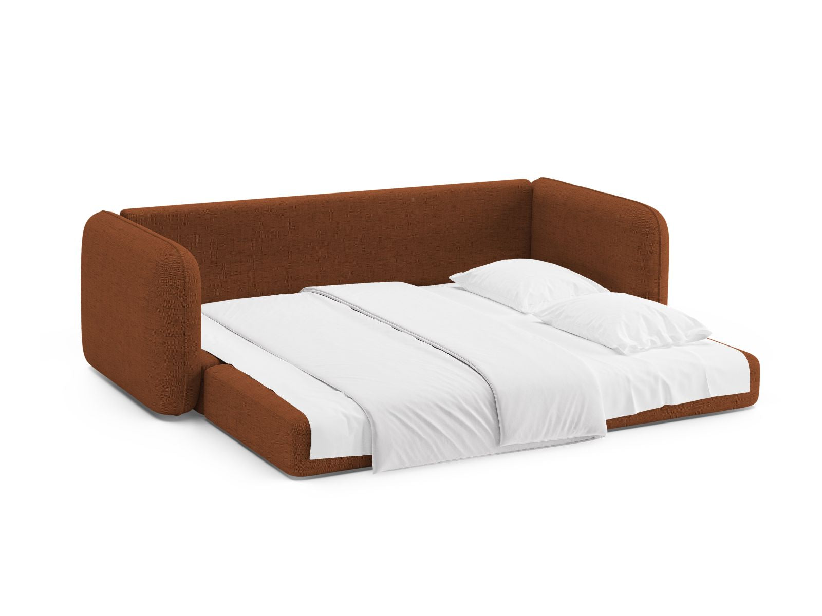 Modernes 3-Sitzer Bettsofa Dormi von Micadoni, perfekt für gemütliche Stunden und als praktische Schlaflösung für Gäste.