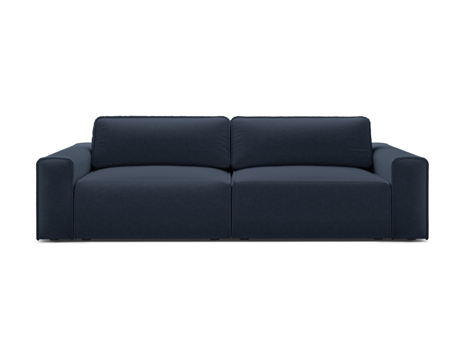 3-Sitzer Sofa Victor mit Schlaffunktion und Stauraum in Royal Blue-Moly präsentiert im Onlineshop von KAQTU Design AG. Bettsofa ist von Micadoni