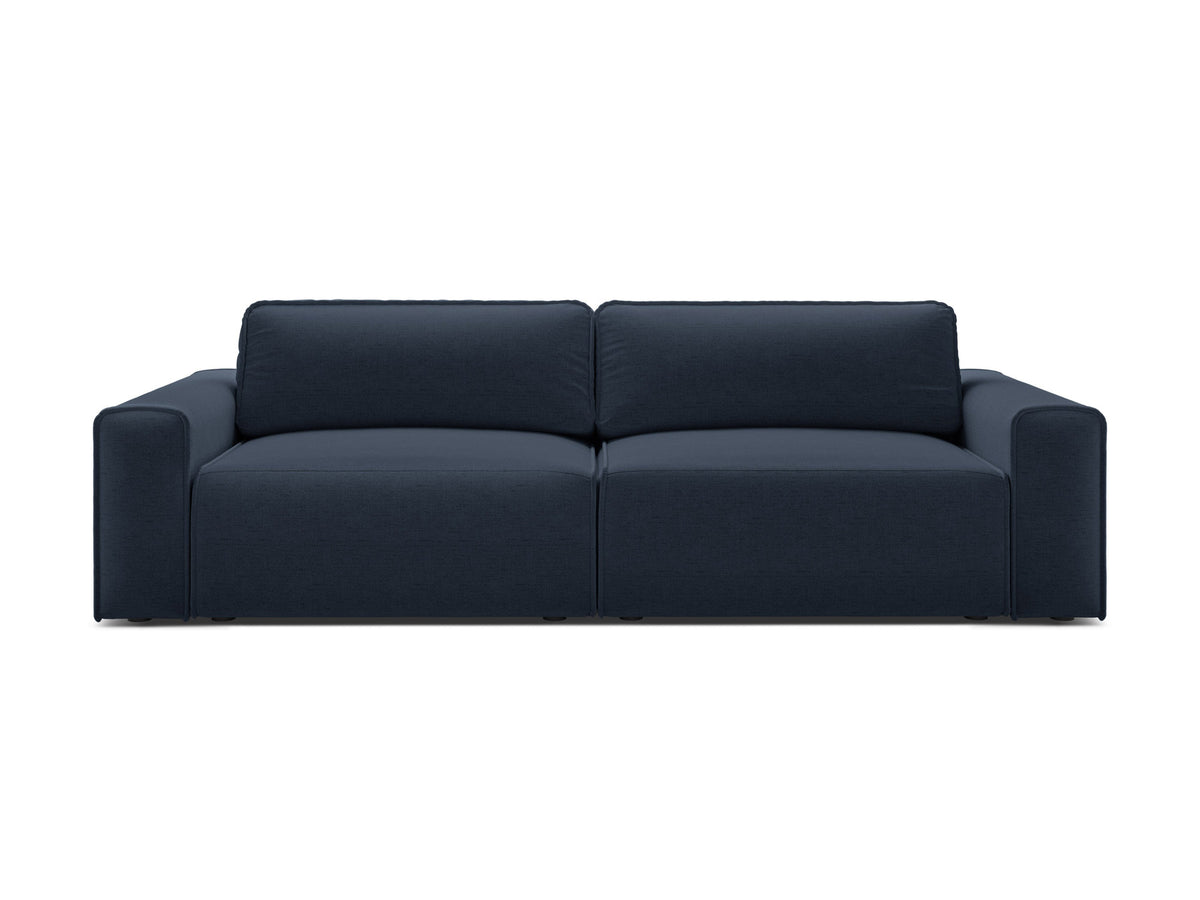 3-Sitzer Sofa Victor mit Schlaffunktion und Stauraum in Royal Blue-Moly präsentiert im Onlineshop von KAQTU Design AG. Bettsofa ist von Micadoni