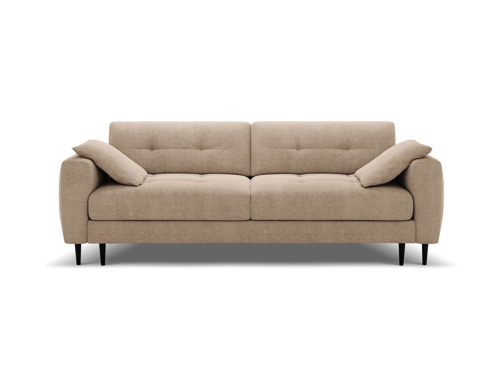 3-Sitzer Bemy Sofa mit Schlaffunktion und Stauraum in Sand-Sorella präsentiert im Onlineshop von KAQTU Design AG. Bettsofa ist von Micadoni