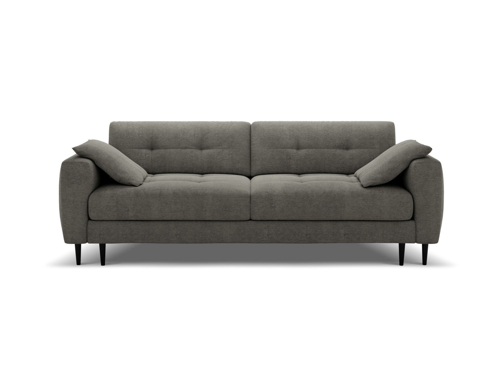 3-Sitzer Bemy Sofa mit Schlaffunktion und Stauraum in Grey-Sorella präsentiert im Onlineshop von KAQTU Design AG. Bettsofa ist von Micadoni