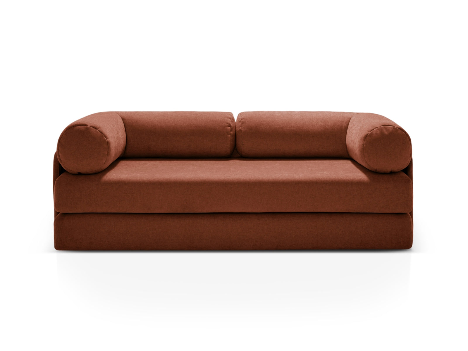 Elegantes 3-Sitzer Sofa Dreamy in Brick-Liberty, ideal für stilvolle Wohnräume und als komfortables Bettsofa von Micadoni.