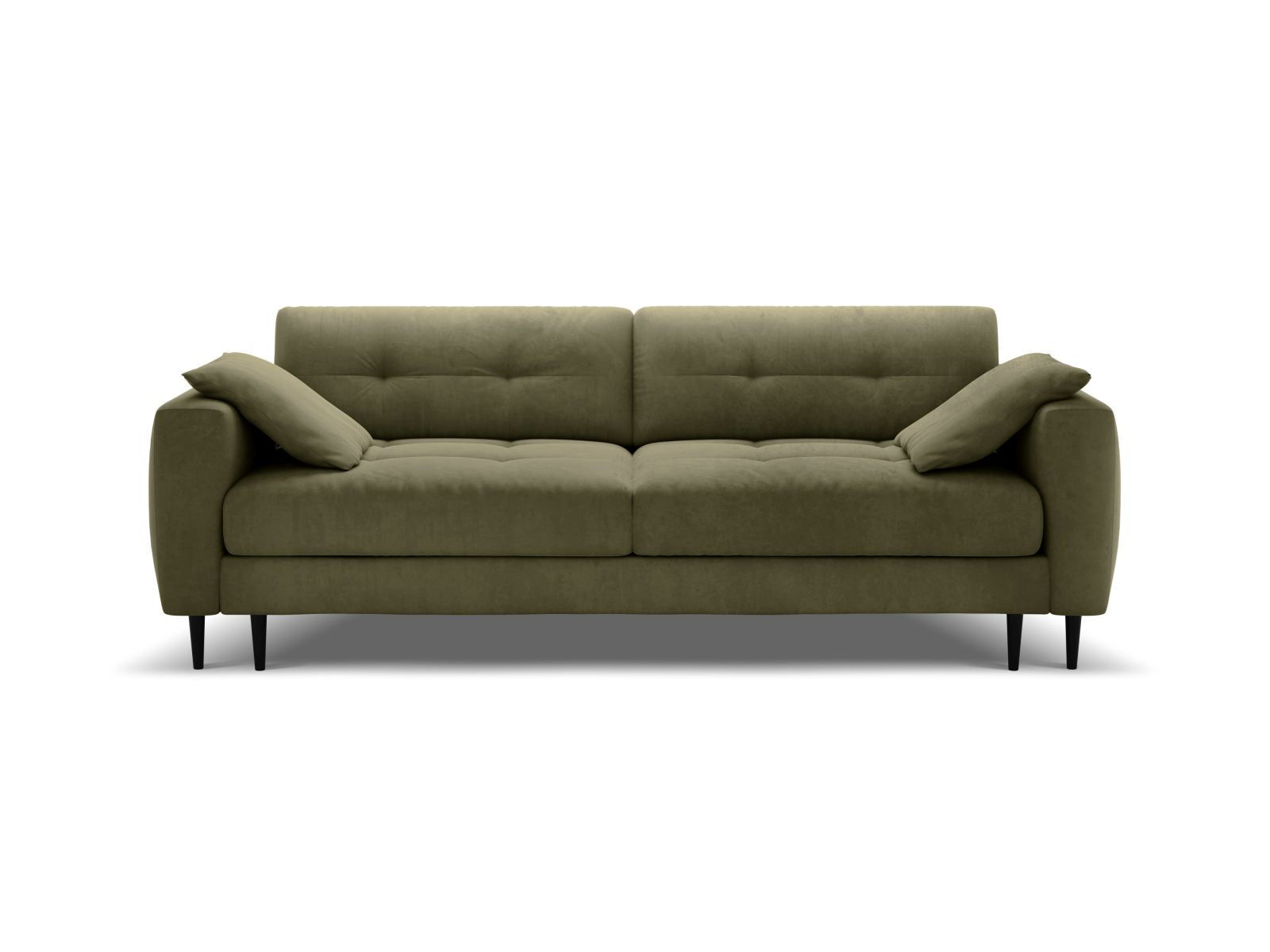 3-Sitzer Bemy Sofa mit Schlaffunktion und Stauraum in Green-Salvador präsentiert im Onlineshop von KAQTU Design AG. Bettsofa ist von Micadoni