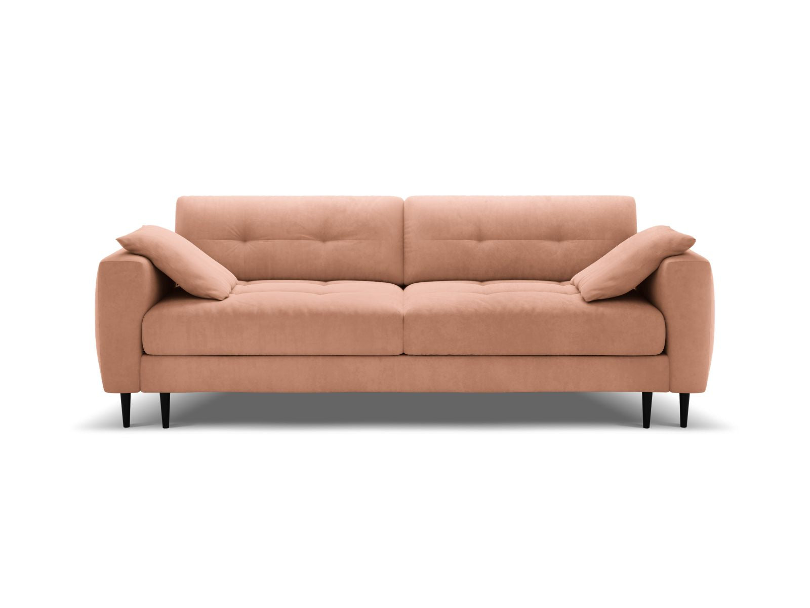 3-Sitzer Bemy Sofa mit Schlaffunktion und Stauraum in Pink-Salvador präsentiert im Onlineshop von KAQTU Design AG. Bettsofa ist von Micadoni