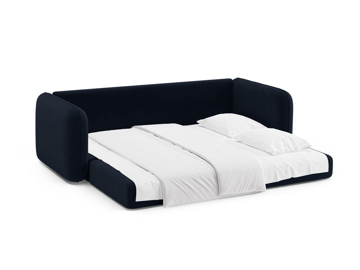 3-Sitzer Sofa mit Schlaffunktion Dormi in Royal Blue-Salvador präsentiert im Onlineshop von KAQTU Design AG. Bettsofa ist von Micadoni
