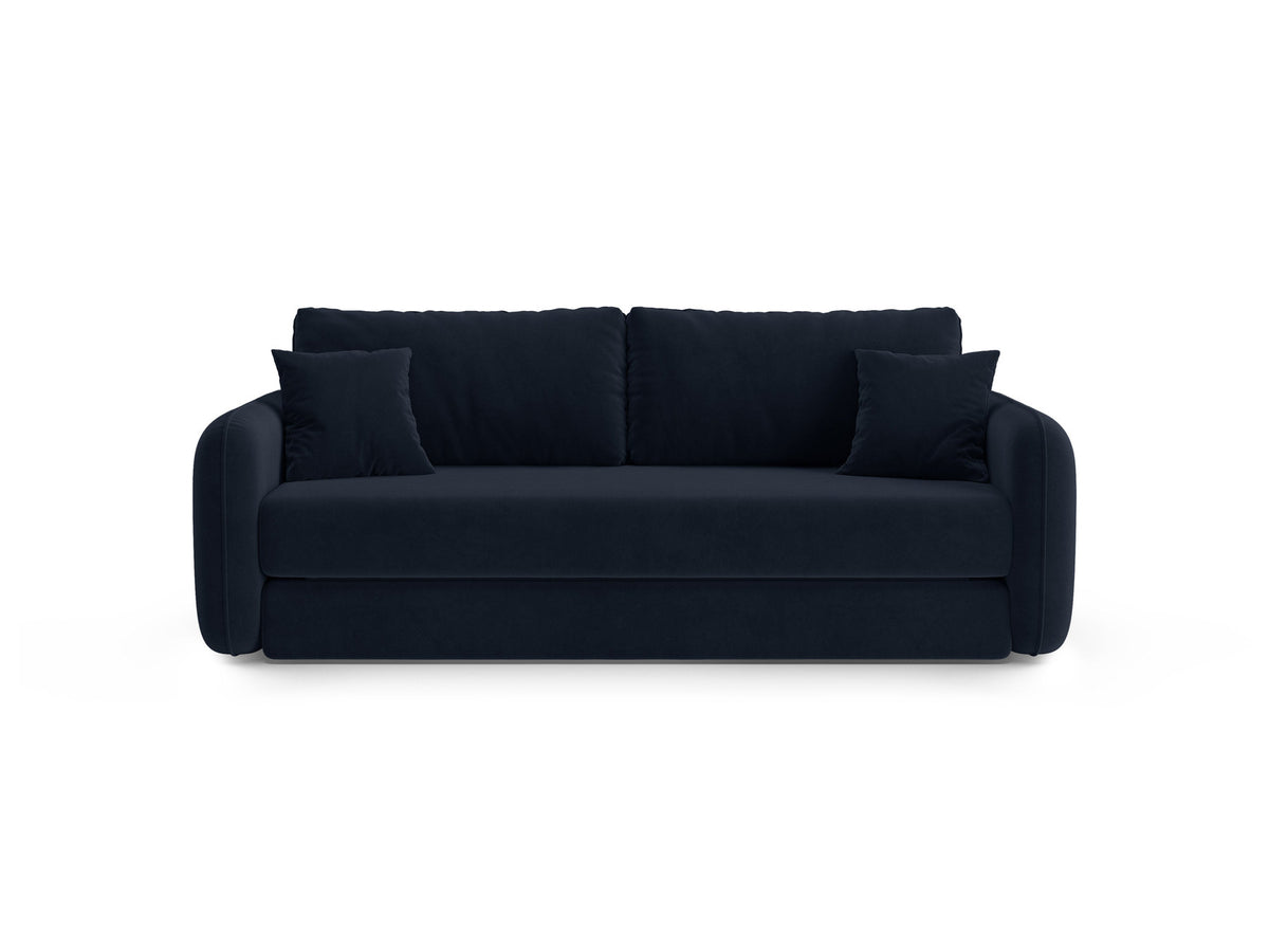 3-Sitzer Sofa mit Schlaffunktion Dormi in Royal Blue-Salvador präsentiert im Onlineshop von KAQTU Design AG. Bettsofa ist von Micadoni