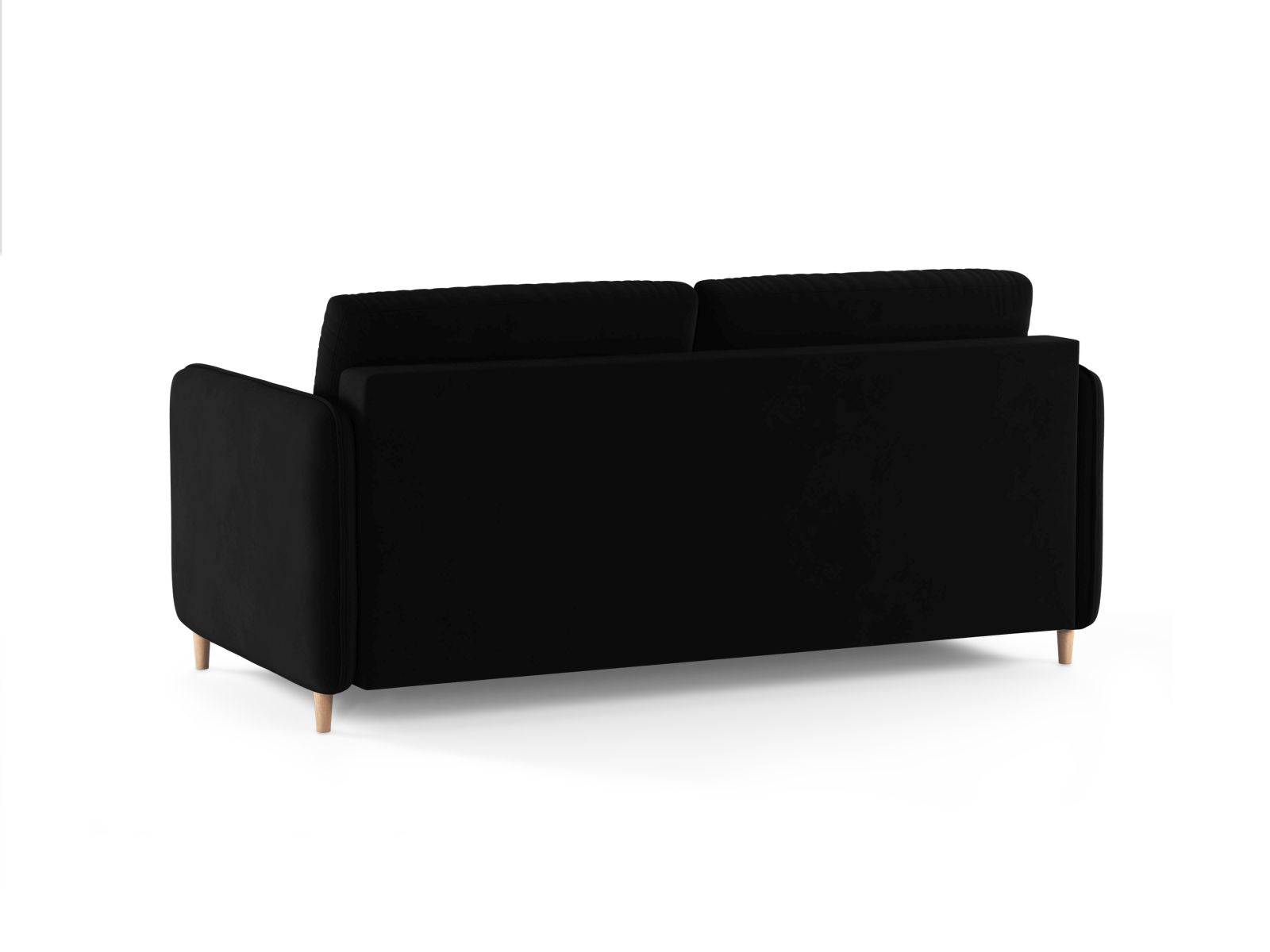 Elegantes 3-Sitzer Bettsofa Simo in modernem Design, perfekt für Wohnzimmer und als praktische Schlaflösung für Gäste.