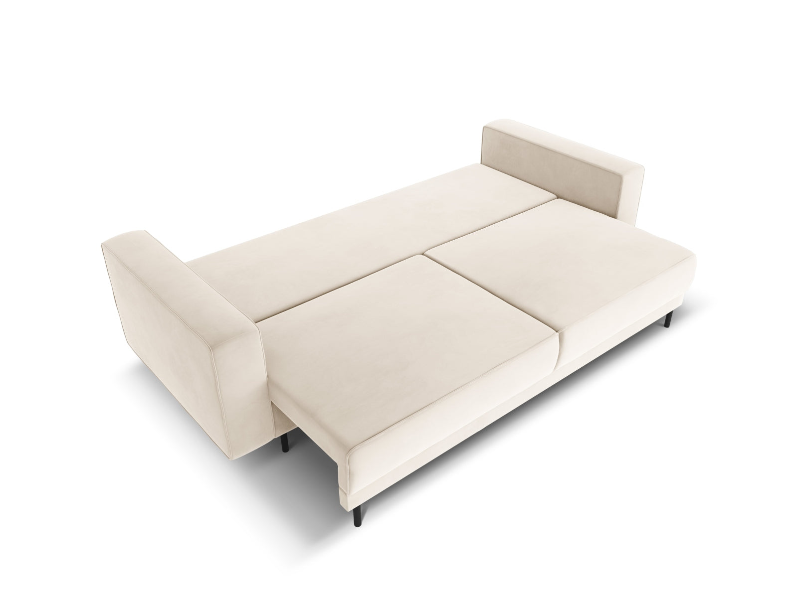 Entdecken Sie das elegante Caro Velour Sofa von Micadoni – ein 3-Sitzer mit praktischer Schlaffunktion und zusätzlichem Stauraum für Ihr Zuhause.