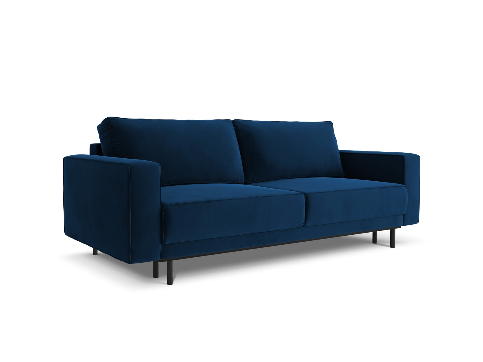 Entdecken Sie das elegante Caro Velour Sofa von Micadoni – ein 3-Sitzer mit praktischer Schlaffunktion und integriertem Stauraum für Ihr Zuhause.