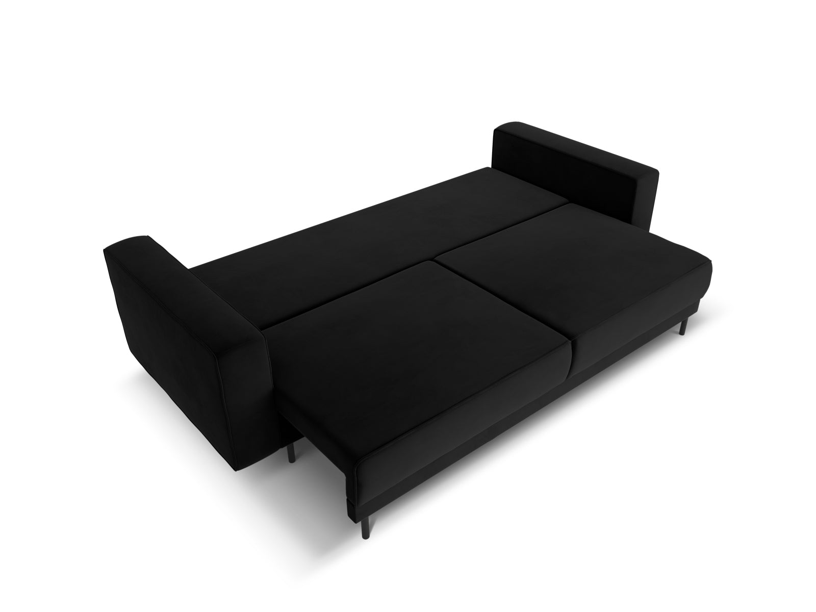 Erleben Sie das stilvolle Caro Velour Sofa von Micadoni – ein 3-Sitzer mit cleverer Schlaffunktion und praktischem Stauraum für Ihr modernes Zuhause.