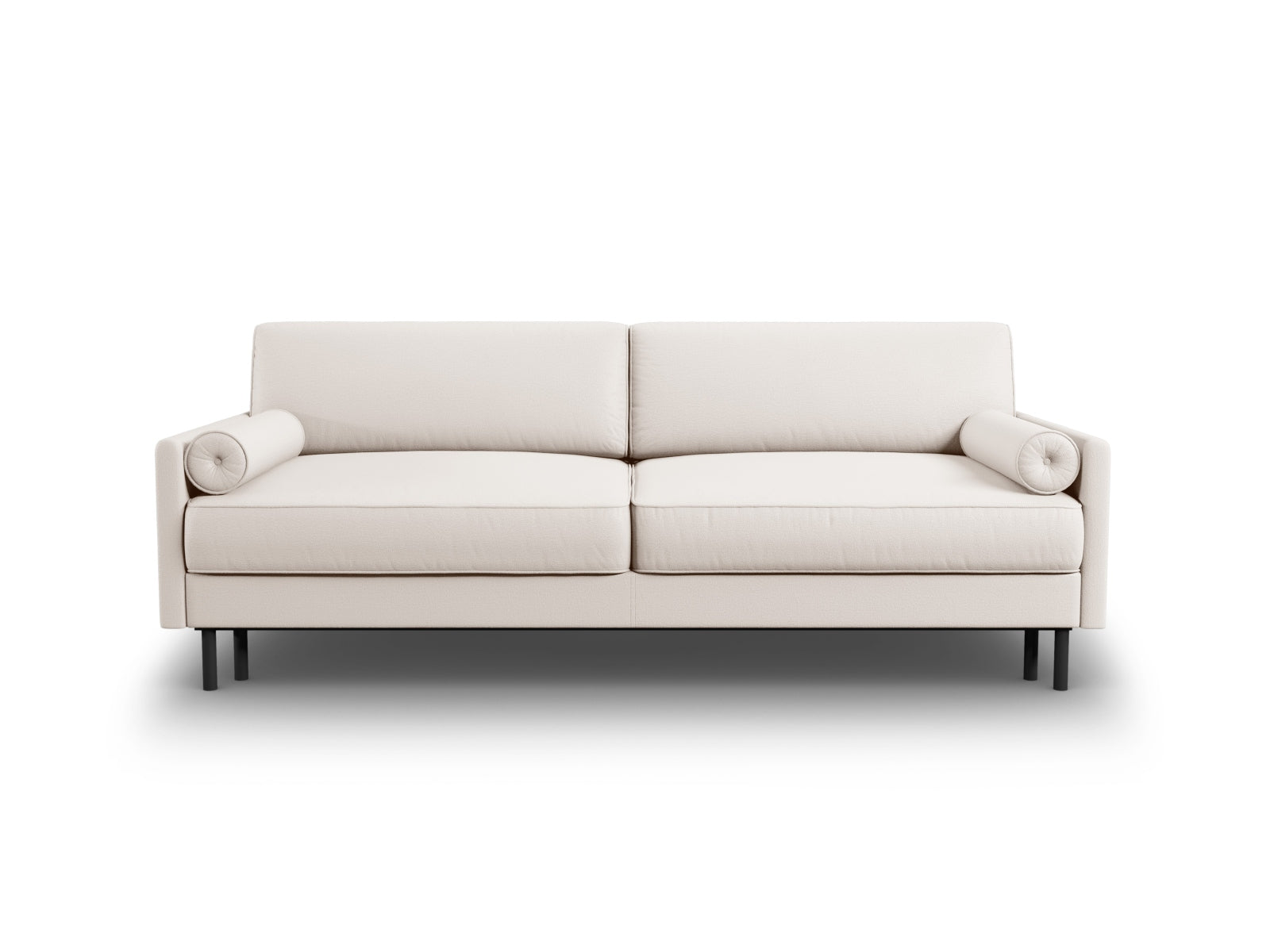 Scott Sofa mit Schlaffunktion und Stauraum 3 Sitzer in Light Beige präsentiert im Onlineshop von KAQTU Design AG. Bettsofa ist von Micadoni