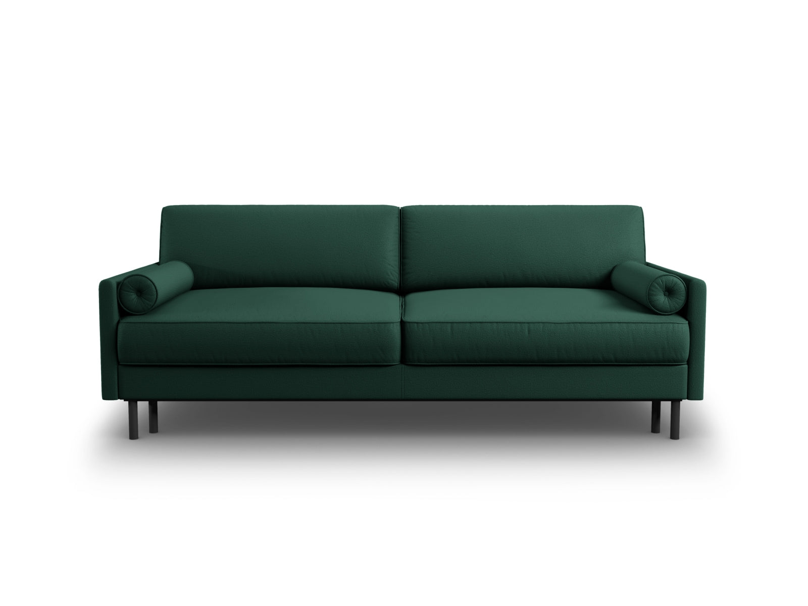 Scott Sofa mit Schlaffunktion und Stauraum 3 Sitzer in Green präsentiert im Onlineshop von KAQTU Design AG. Bettsofa ist von Micadoni