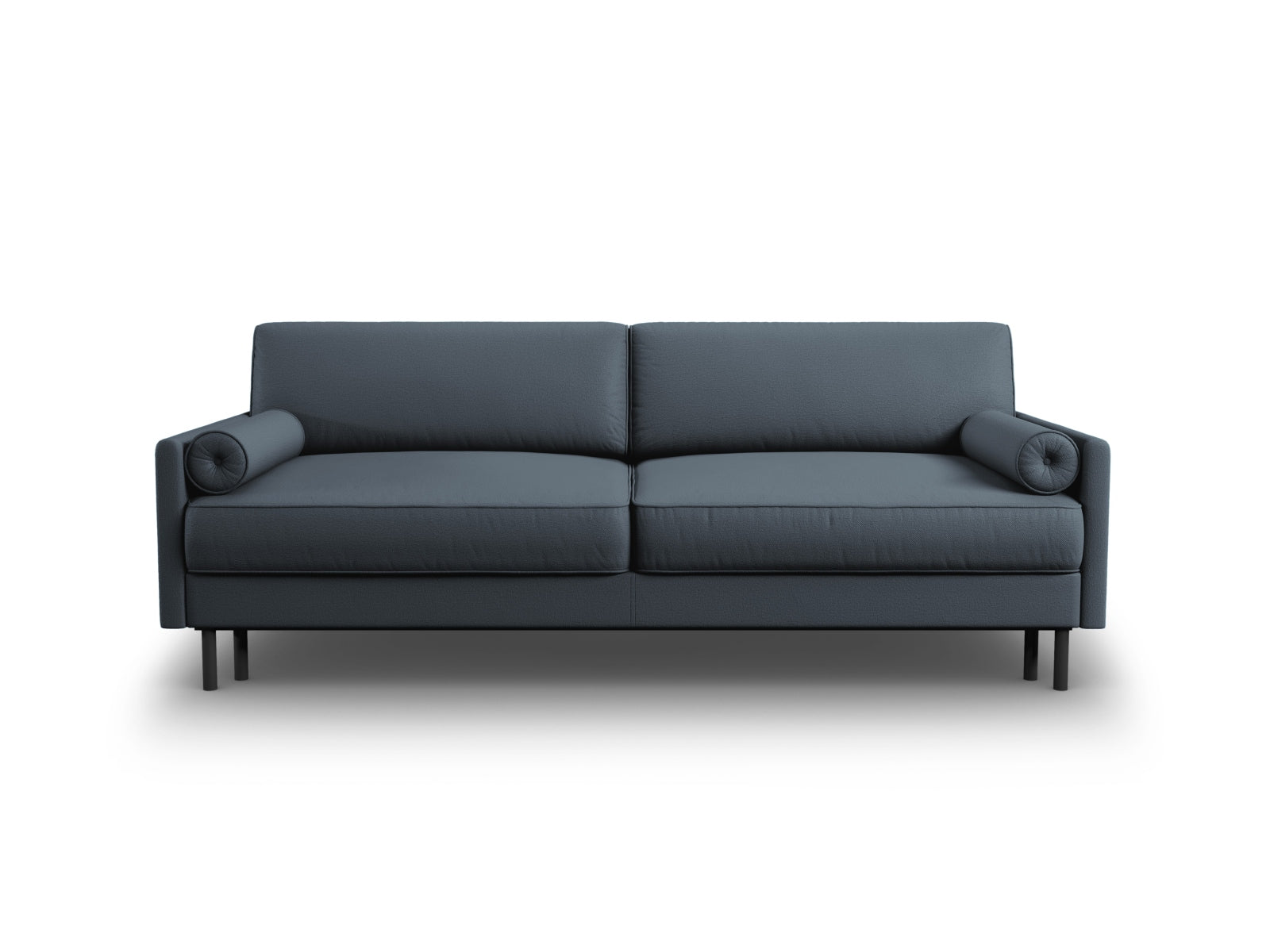 Scott Sofa mit Schlaffunktion und Stauraum 3 Sitzer in Blue präsentiert im Onlineshop von KAQTU Design AG. Bettsofa ist von Micadoni