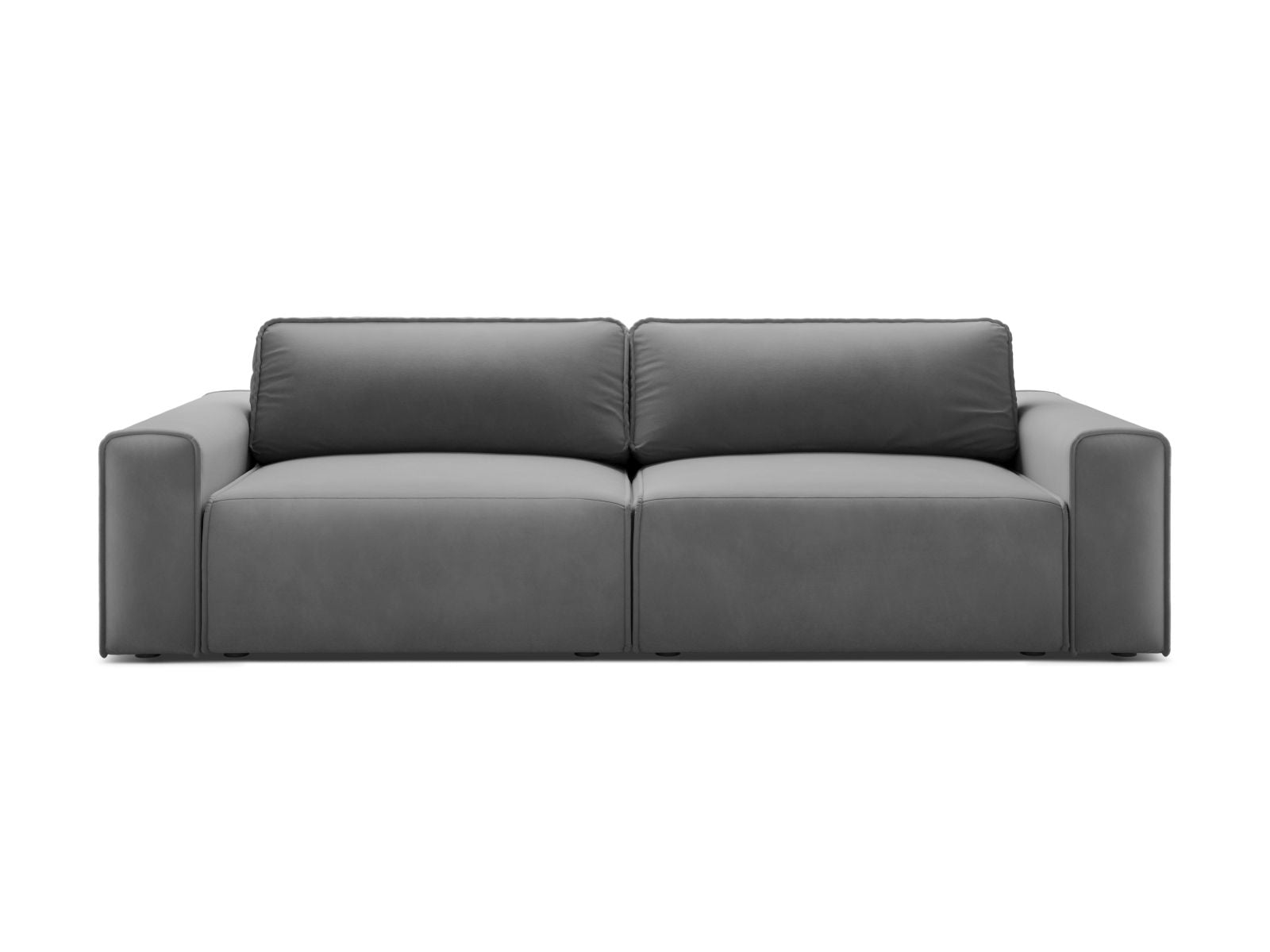 3-Sitzer Sofa Victor mit Schlaffunktion und Stauraum in Grey-Paris präsentiert im Onlineshop von KAQTU Design AG. Bettsofa ist von Micadoni