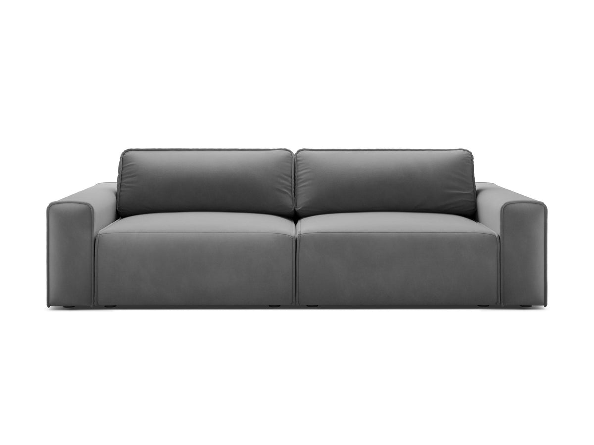 3-Sitzer Sofa Victor mit Schlaffunktion und Stauraum in Grey-Paris präsentiert im Onlineshop von KAQTU Design AG. Bettsofa ist von Micadoni