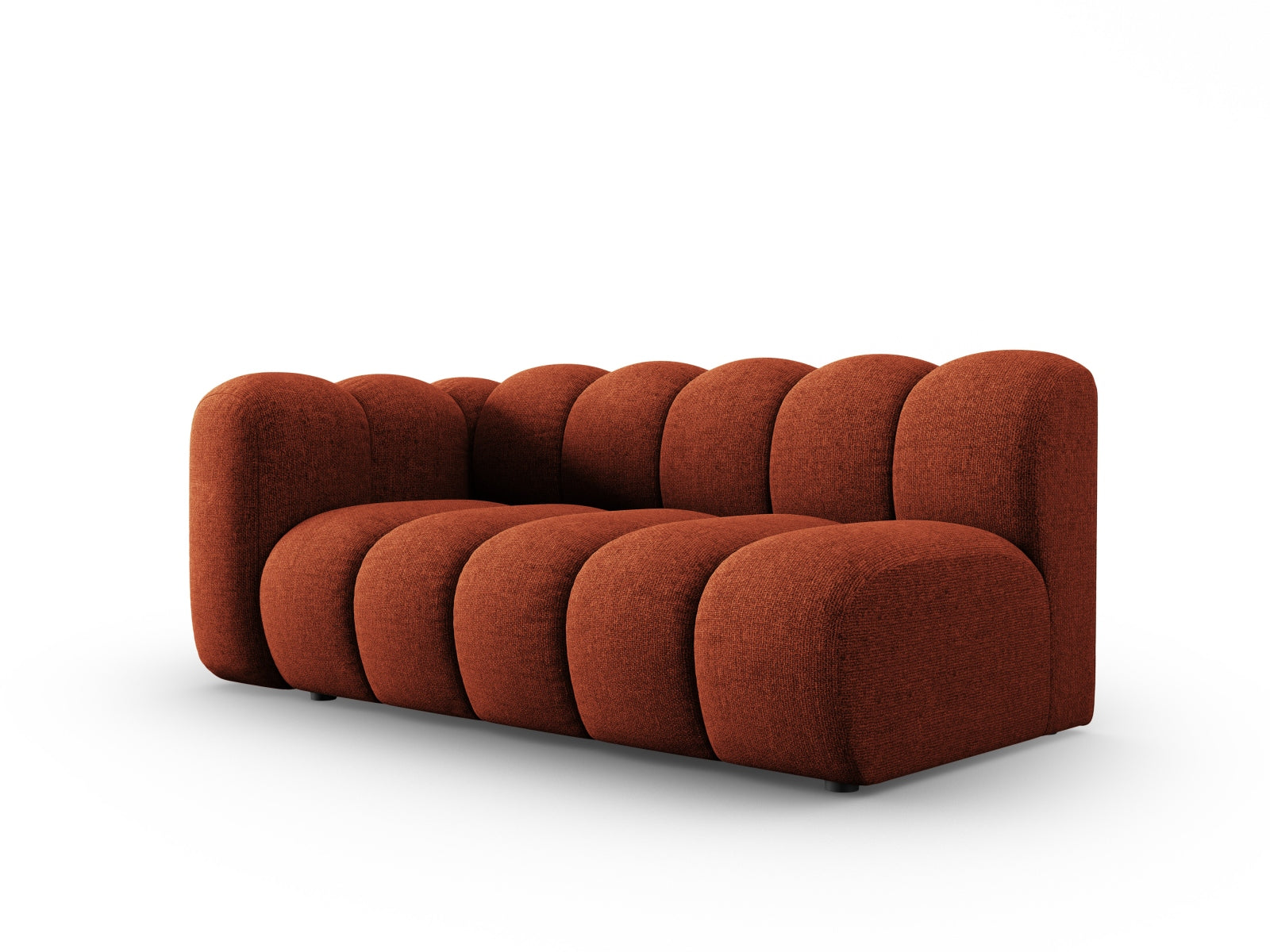 Lupine Modular Sofa links 3 Sitzer in Terracotta präsentiert im Onlineshop von KAQTU Design AG. Modulares Sofa ist von Micadoni