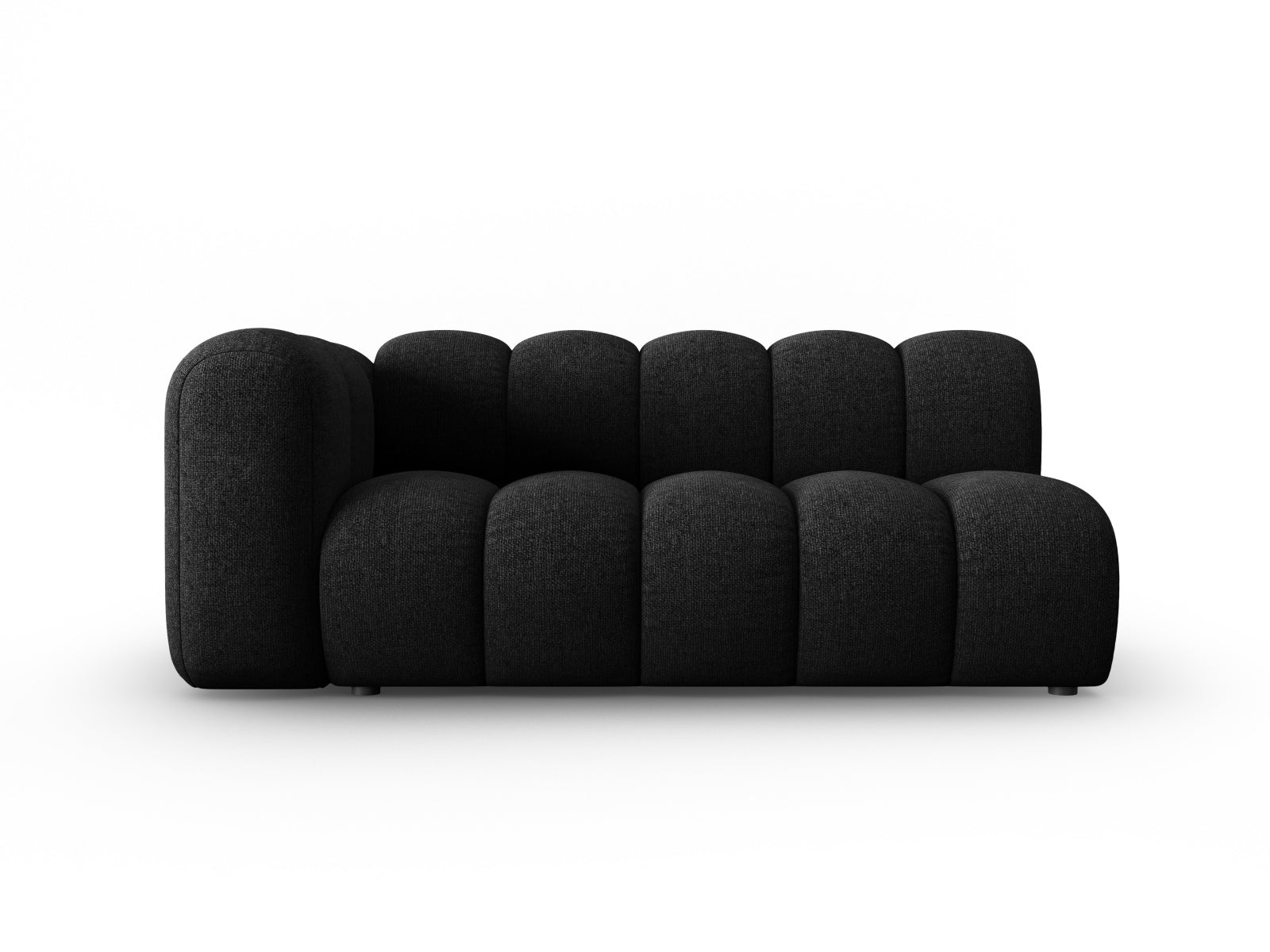 Lupine Modular Sofa links 3 Sitzer in Black präsentiert im Onlineshop von KAQTU Design AG. Modulares Sofa ist von Micadoni