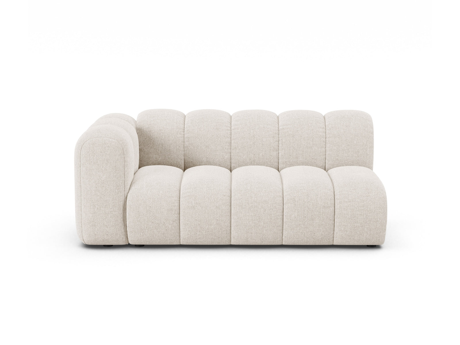 Lupine Modular Sofa links 3 Sitzer in Light Beige präsentiert im Onlineshop von KAQTU Design AG. Modulares Sofa ist von Micadoni