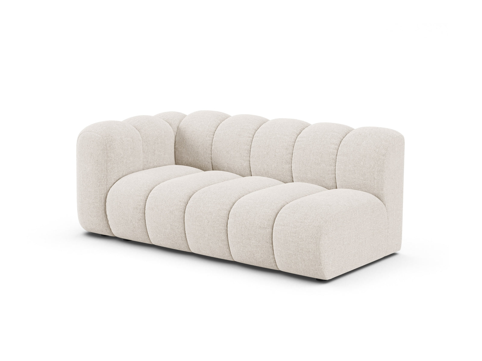 Lupine Modular Sofa links 3 Sitzer in Light Beige präsentiert im Onlineshop von KAQTU Design AG. Modulares Sofa ist von Micadoni