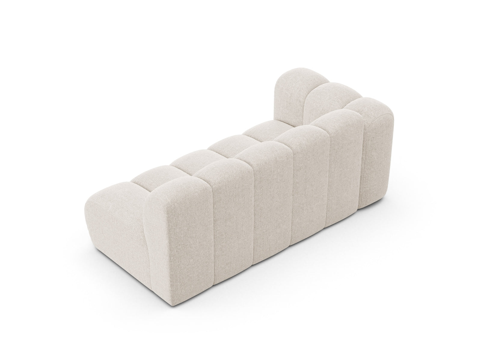 Lupine Modular Sofa links 3 Sitzer in Light Beige präsentiert im Onlineshop von KAQTU Design AG. Modulares Sofa ist von Micadoni