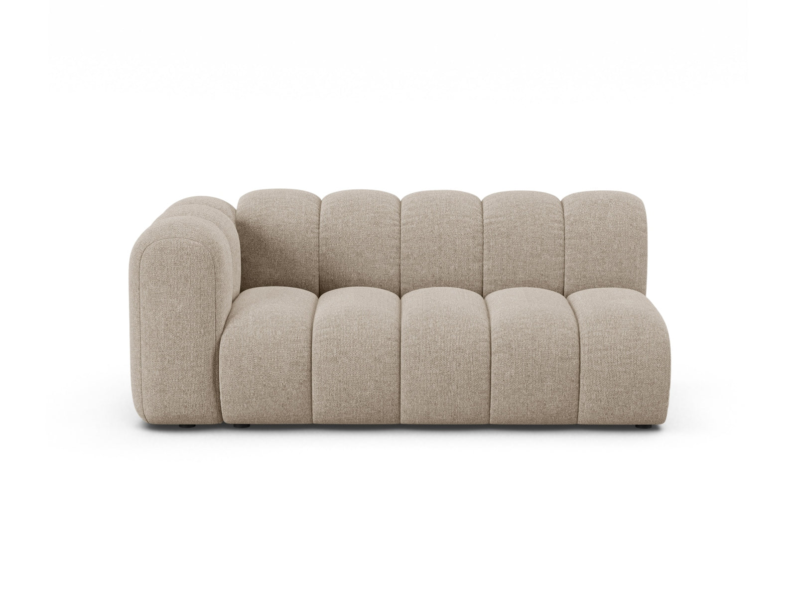 Lupine Modular Sofa links 3 Sitzer in Dark Beige-Eden präsentiert im Onlineshop von KAQTU Design AG. Modulares Sofa ist von Micadoni