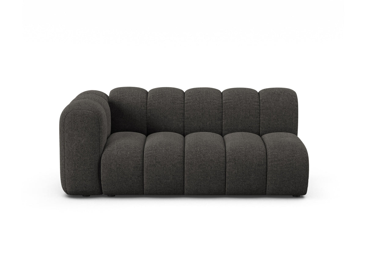Lupine Modular Sofa links 3 Sitzer in Dark Grey-Eden präsentiert im Onlineshop von KAQTU Design AG. Modulares Sofa ist von Micadoni
