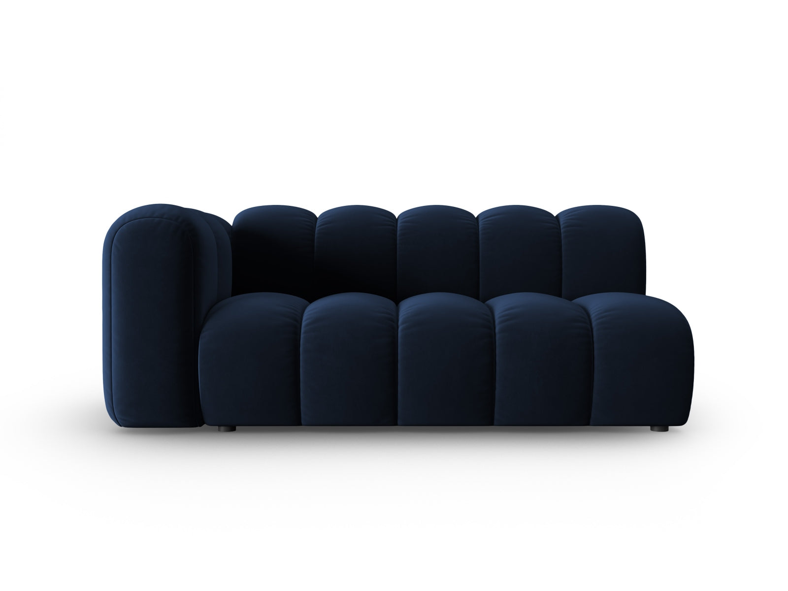 Lupine Velour links Modular Sofa 3 Sitzer in Royal Blue präsentiert im Onlineshop von KAQTU Design AG. Modulares Sofa ist von Micadoni