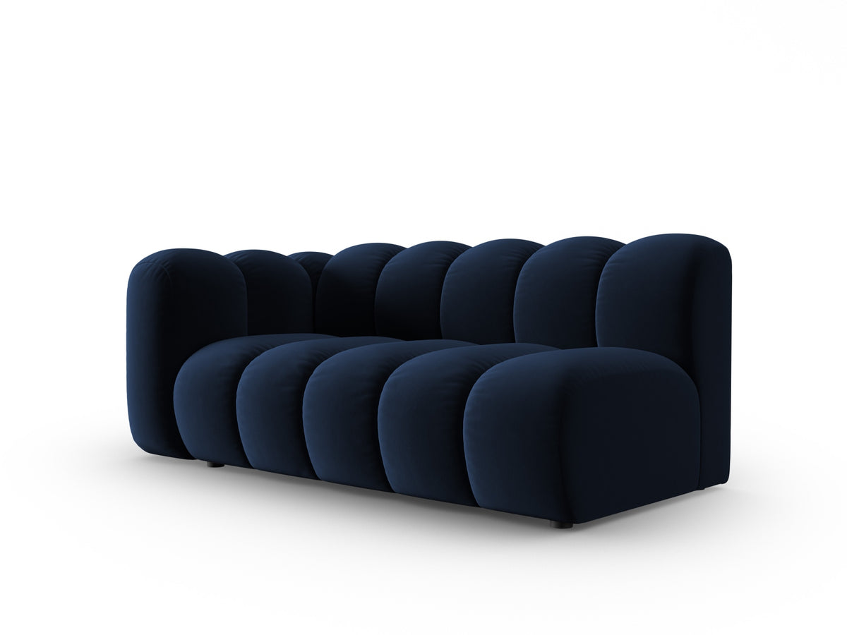 Lupine Velour links Modular Sofa 3 Sitzer in Royal Blue-Salvador präsentiert im Onlineshop von KAQTU Design AG. Modulares Sofa ist von Micadoni