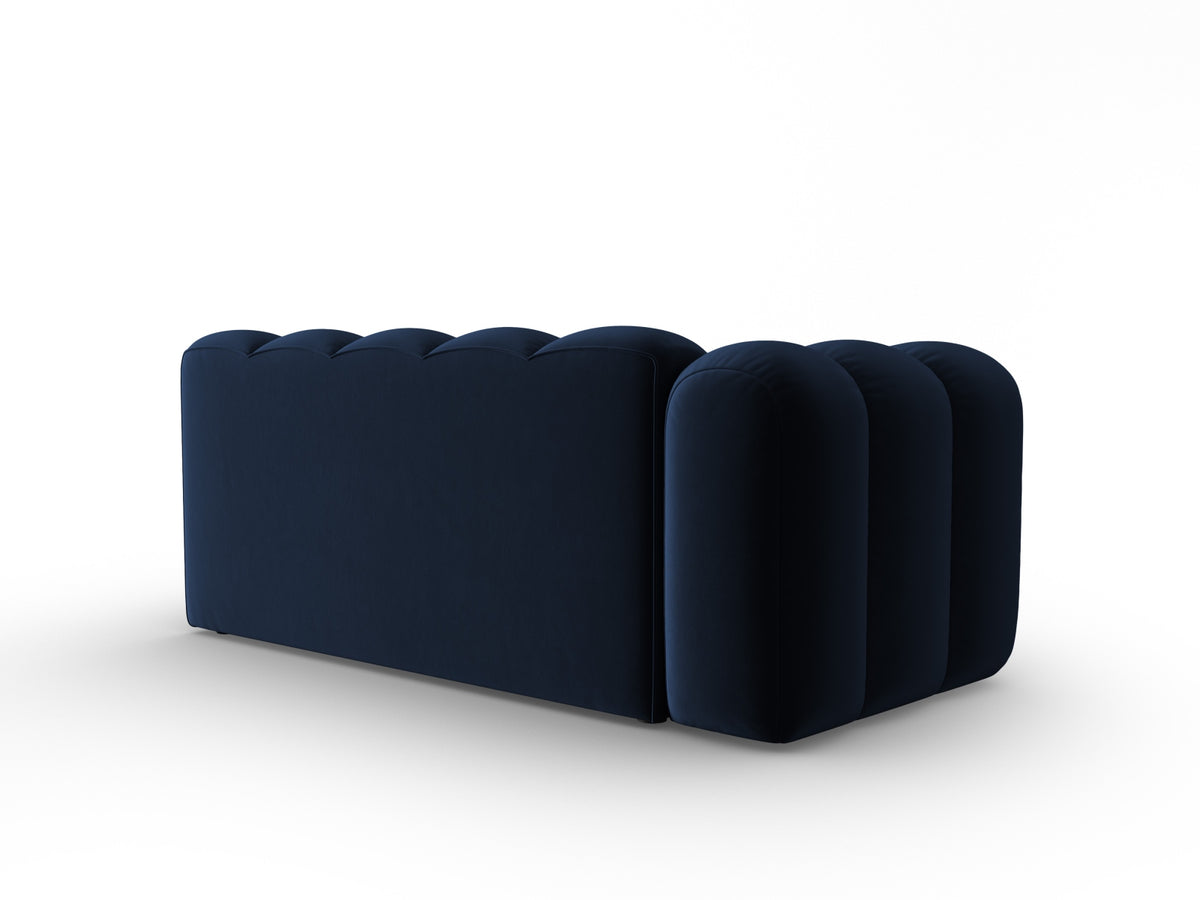Lupine Velour links Modular Sofa 3 Sitzer in Royal Blue-Salvador präsentiert im Onlineshop von KAQTU Design AG. Modulares Sofa ist von Micadoni