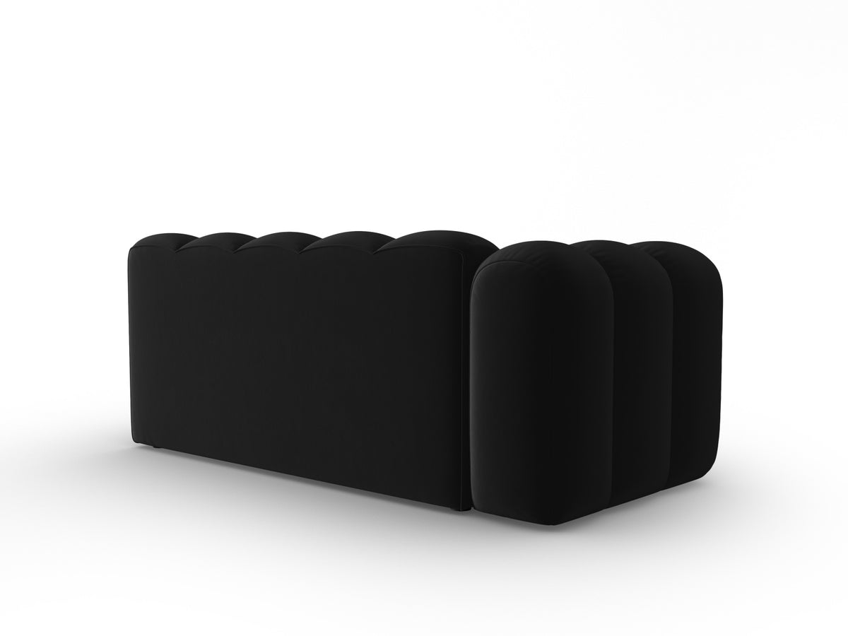 Lupine Velour links Modular Sofa 3 Sitzer in Black-Salvador präsentiert im Onlineshop von KAQTU Design AG. Modulares Sofa ist von Micadoni