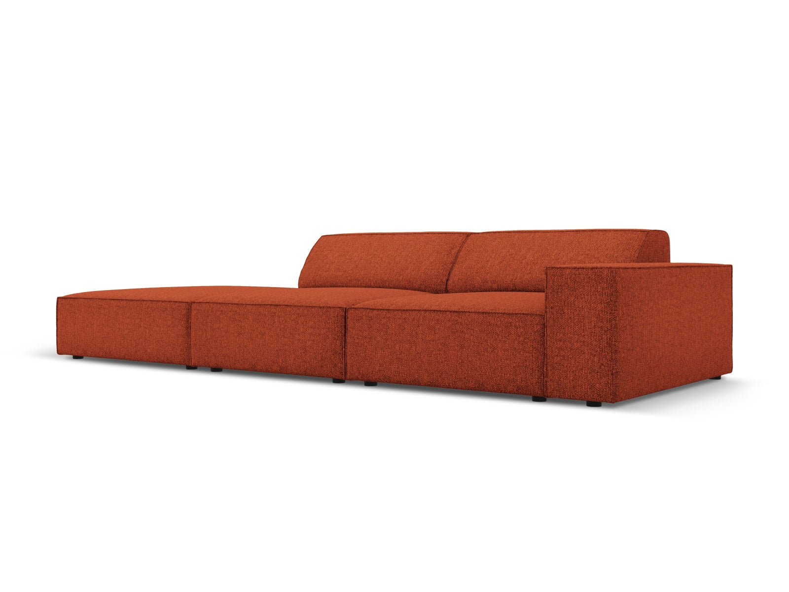 Entdecken Sie das stilvolle Jodie Modulares Sofa - Open Links 3 Sitzer von Micadoni, ideal für Ihr modernes Wohnzimmer. Vielseitig und komfortabel!