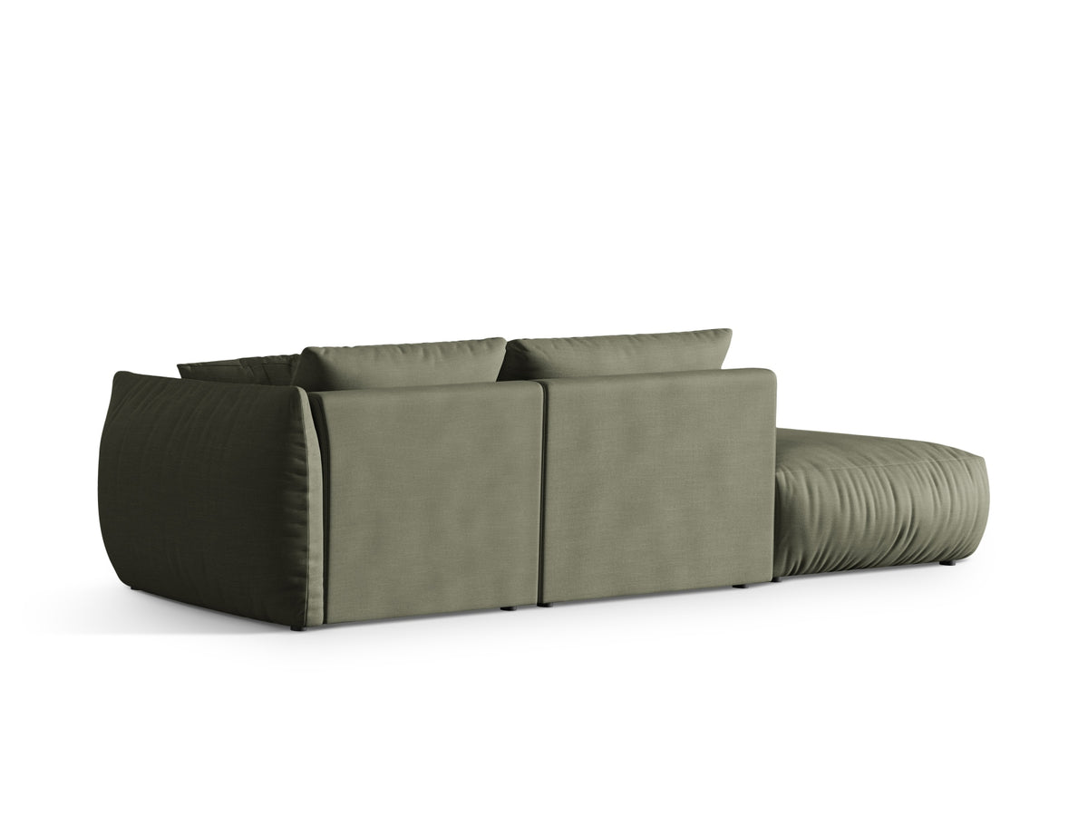 Chris Modular Sofa links 3 Sitzer in Muted Blue-LINS präsentiert im Onlineshop von KAQTU Design AG. Modulares Sofa ist von Micadoni