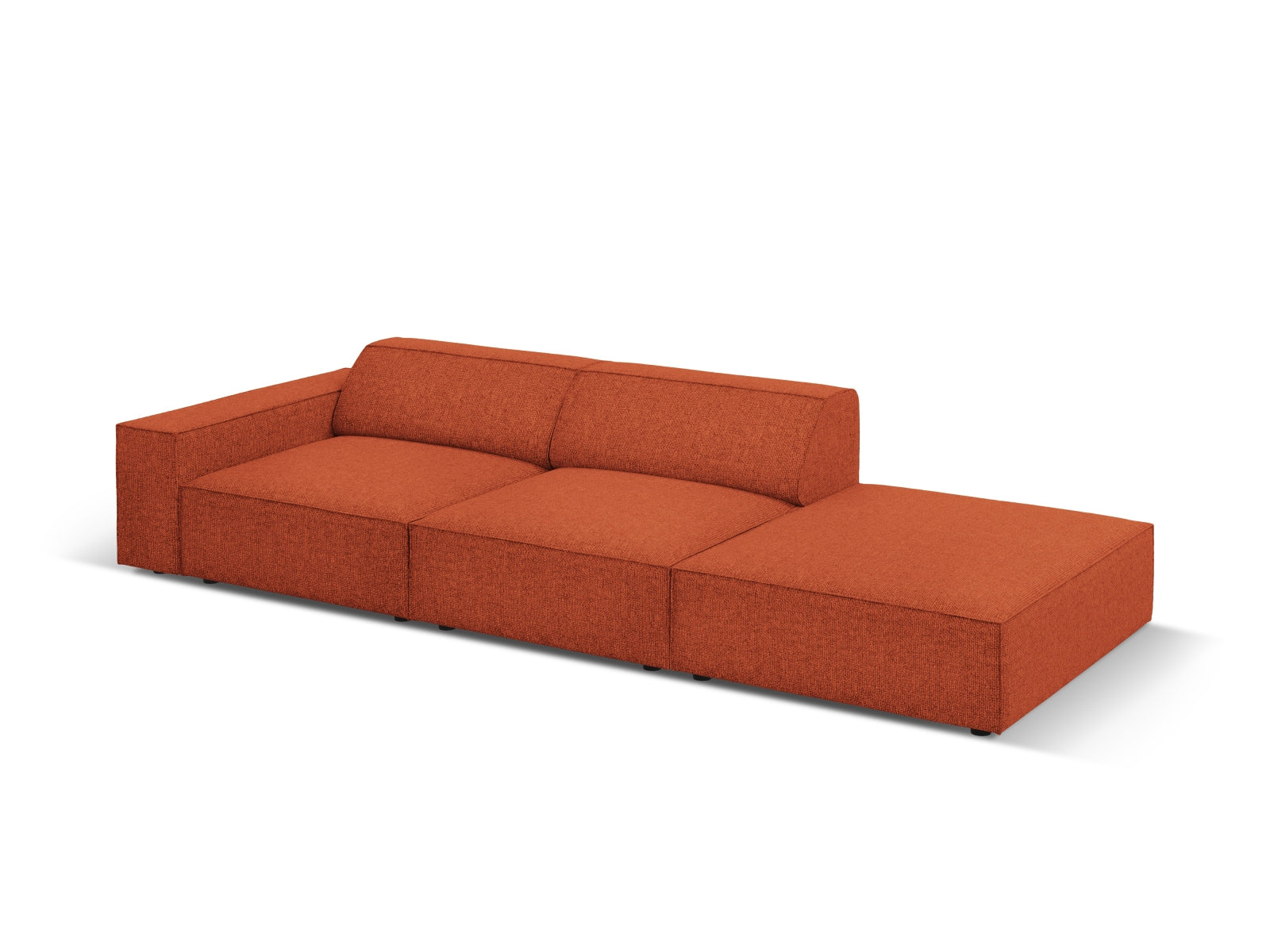 Erleben Sie das Jodie Modulares Sofa open rechts 3 Sitzer von Micadoni – ein elegantes, anpassbares Möbelstück für Ihr stilvolles Zuhause.