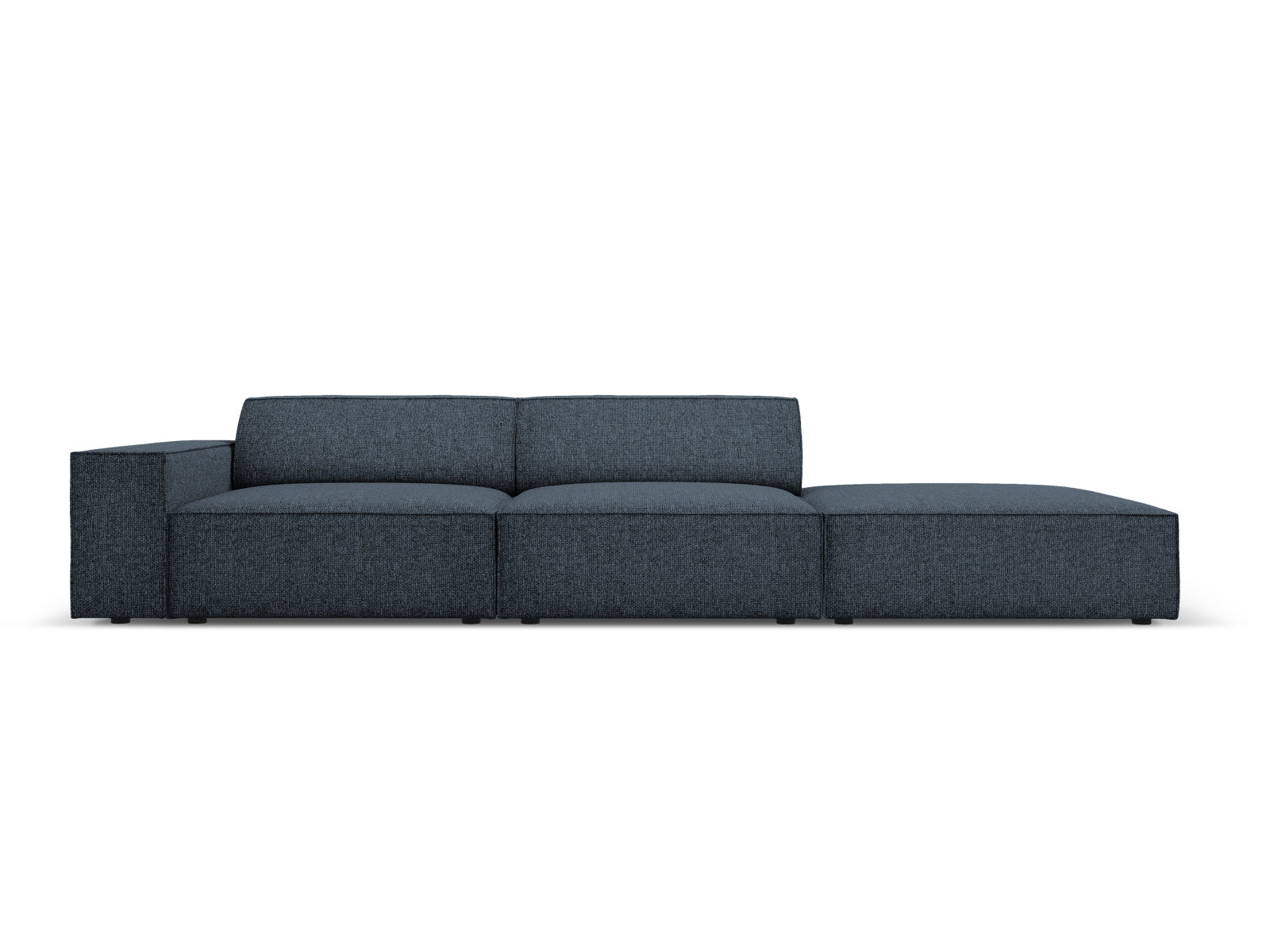 Jodie Modulares Sofa open rechts 3 Sitzer in Royal Blue präsentiert im Onlineshop von KAQTU Design AG. L-Sofa rechts ist von Micadoni