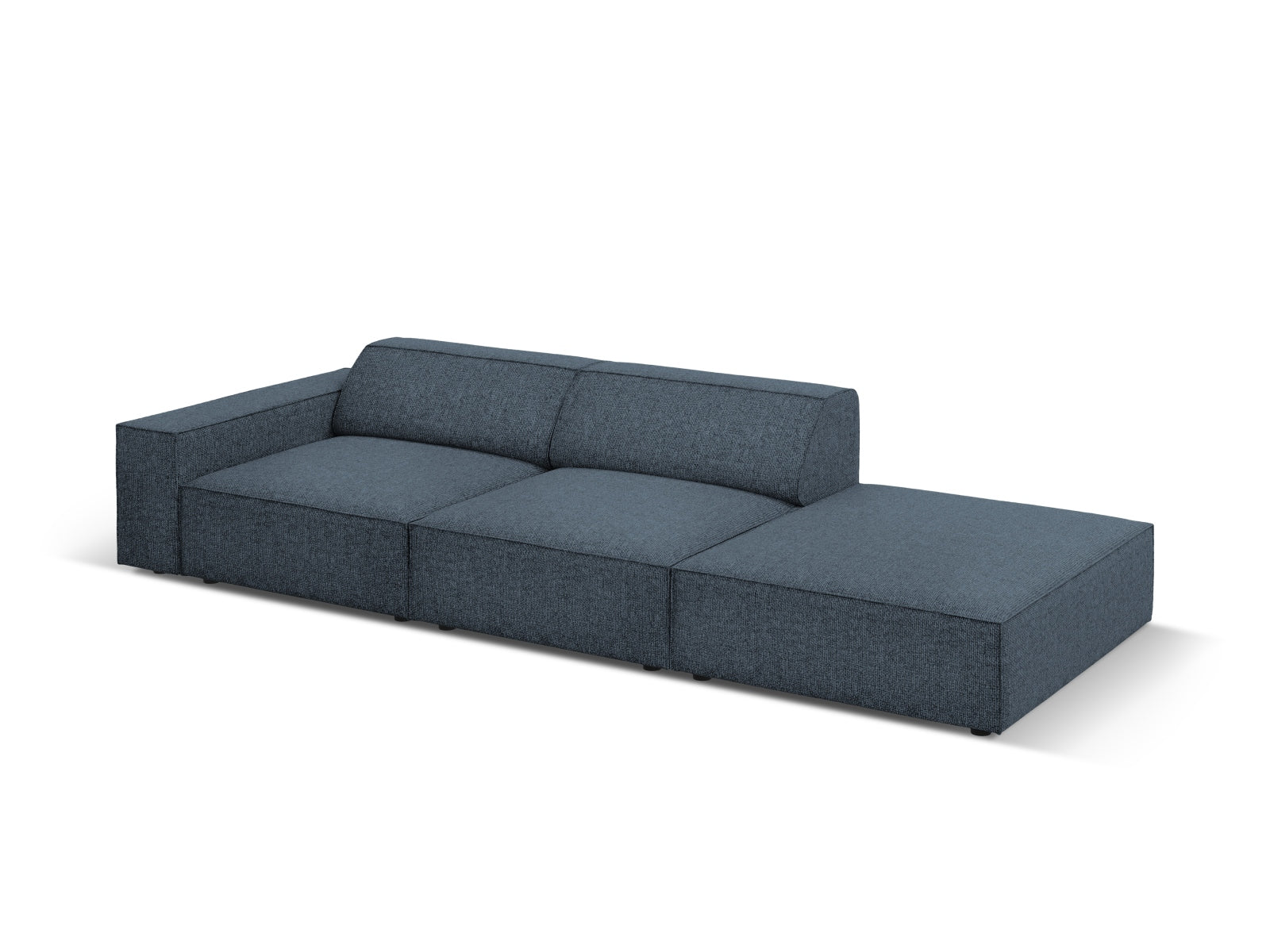 Erleben Sie das Jodie Modulares Sofa open rechts 3 Sitzer von Micadoni – ein elegantes, anpassbares Möbelstück für Ihr stilvolles Zuhause.